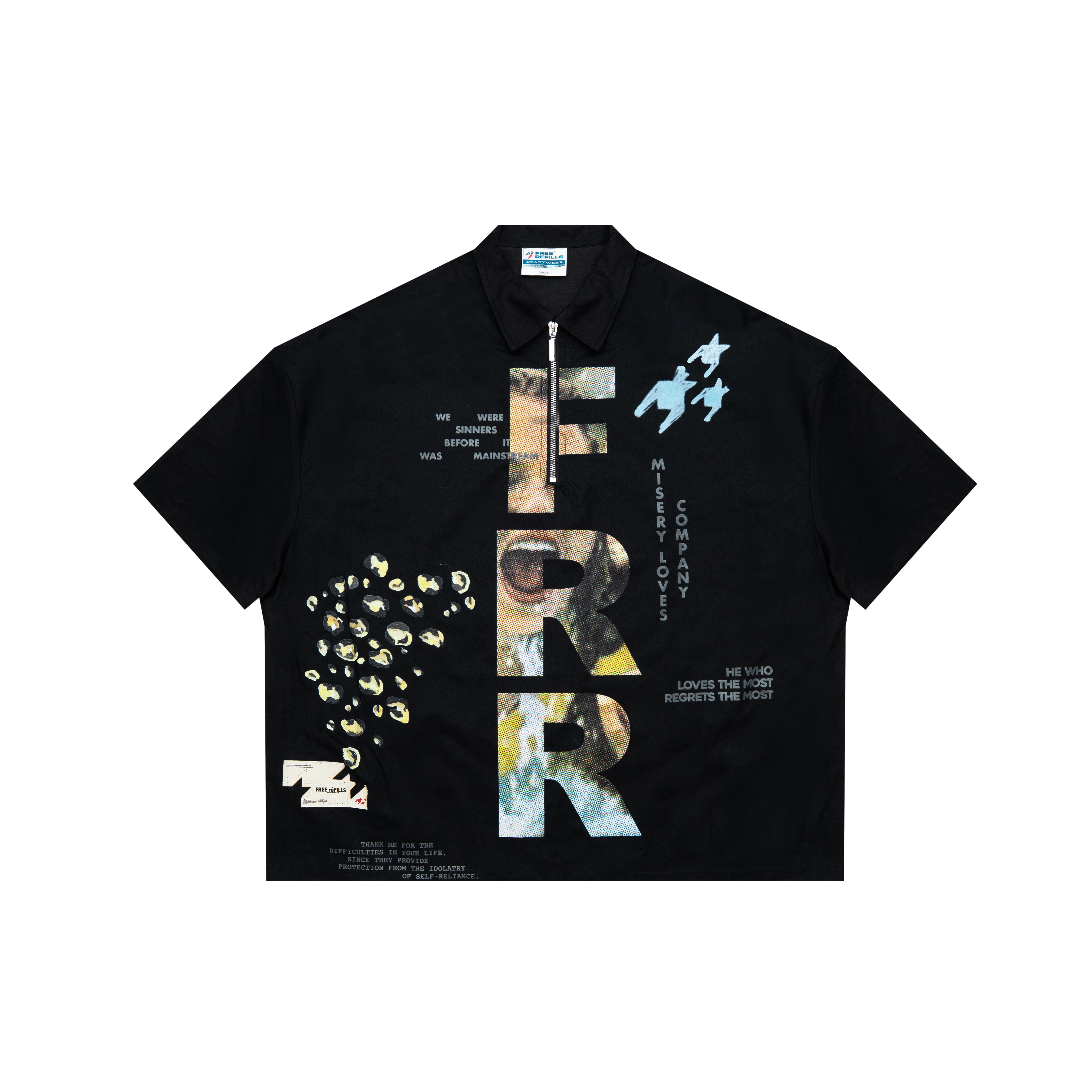 Property Quarter-Zip Shirt - Black