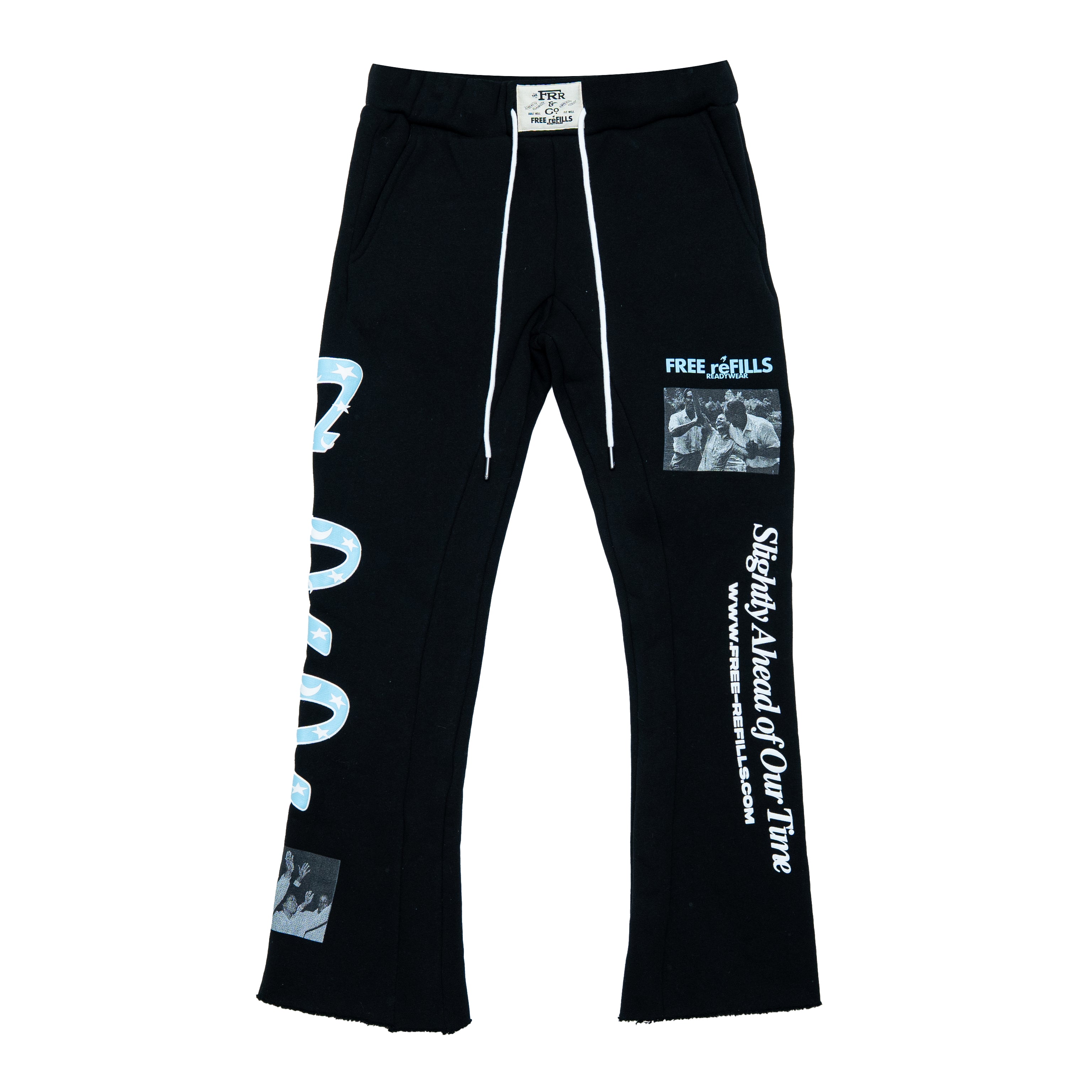 Psychic Flare Sweatpants - Vintage Black