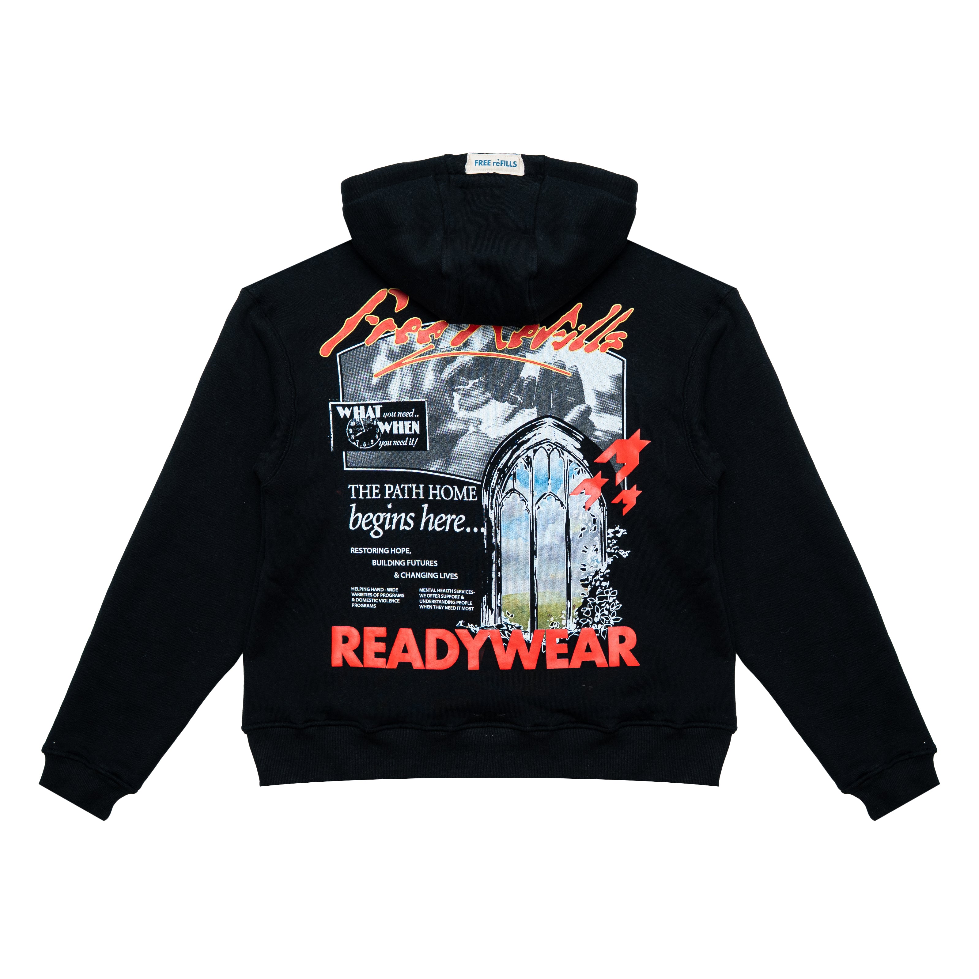 Rehab Hoodie - Black