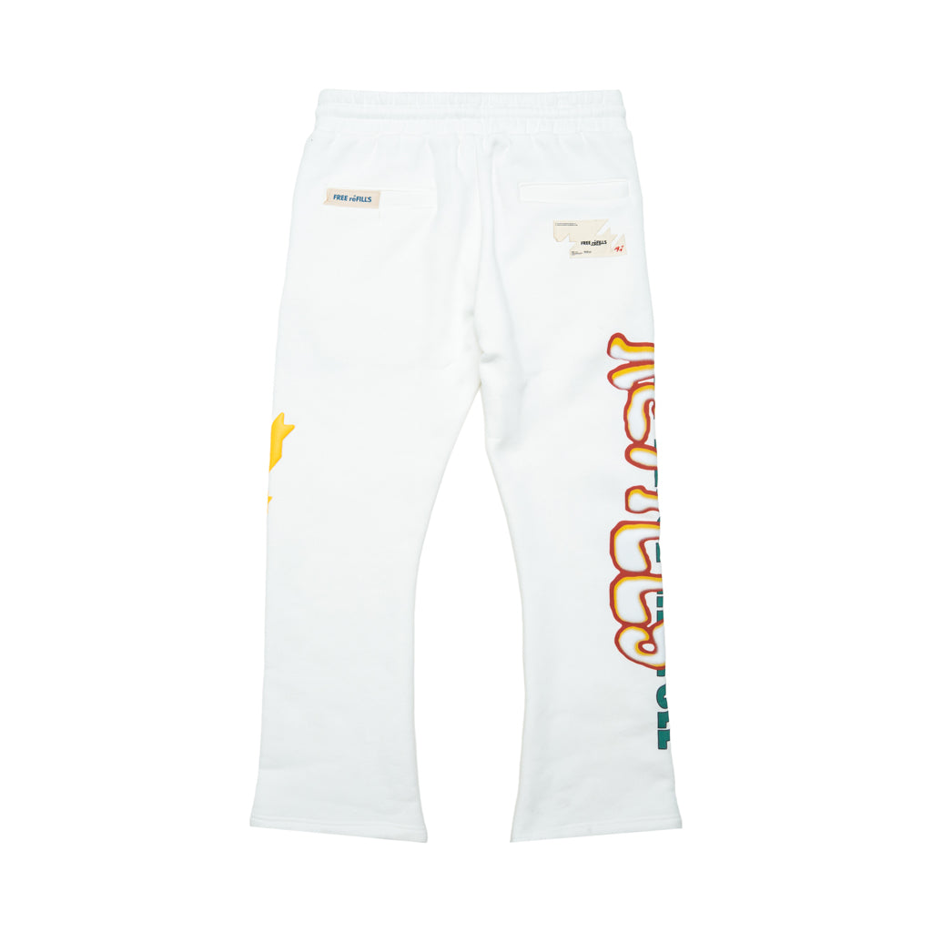 FRR Flare Sweatpants - Off White