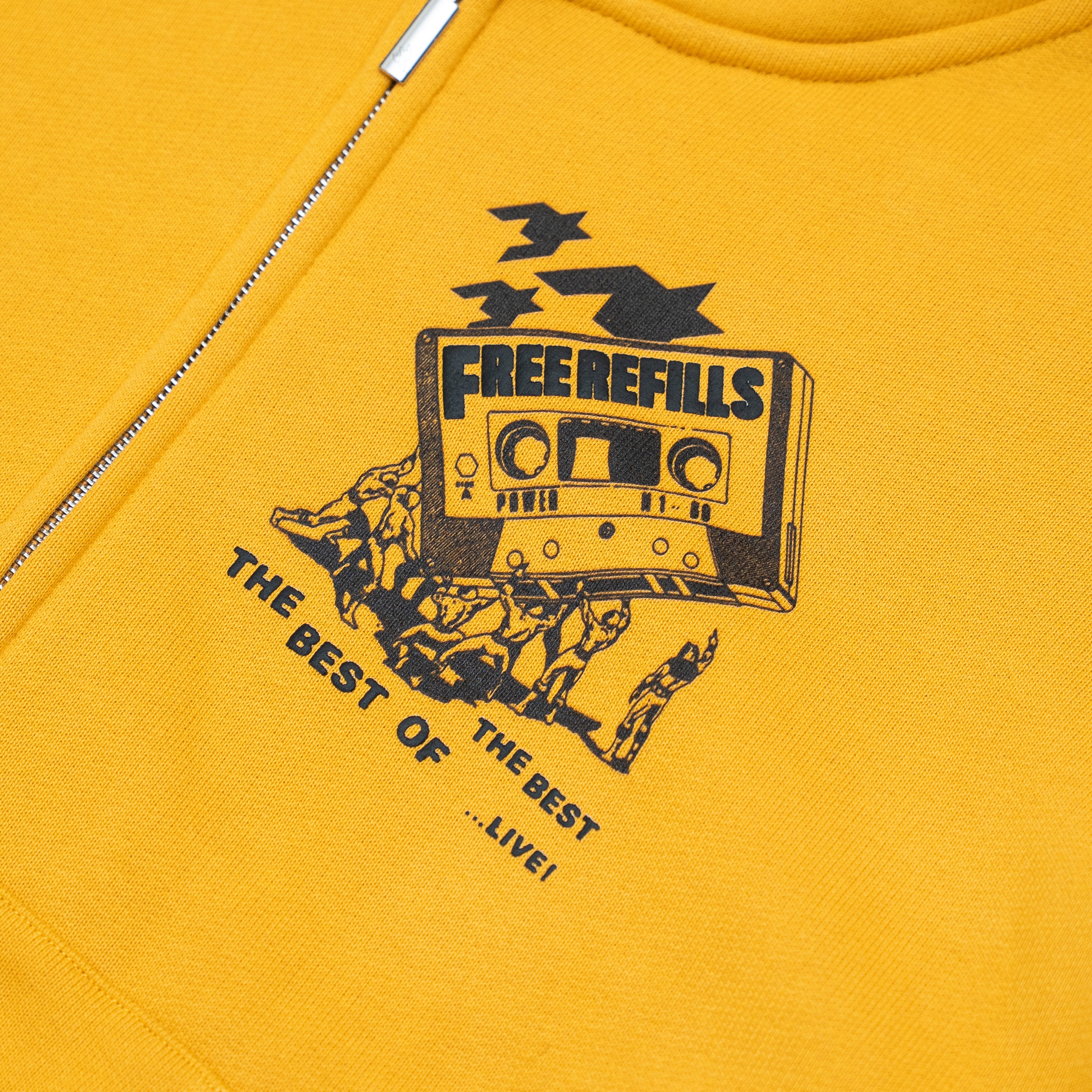 Flyer Zip-Up Hoodie - Yellow