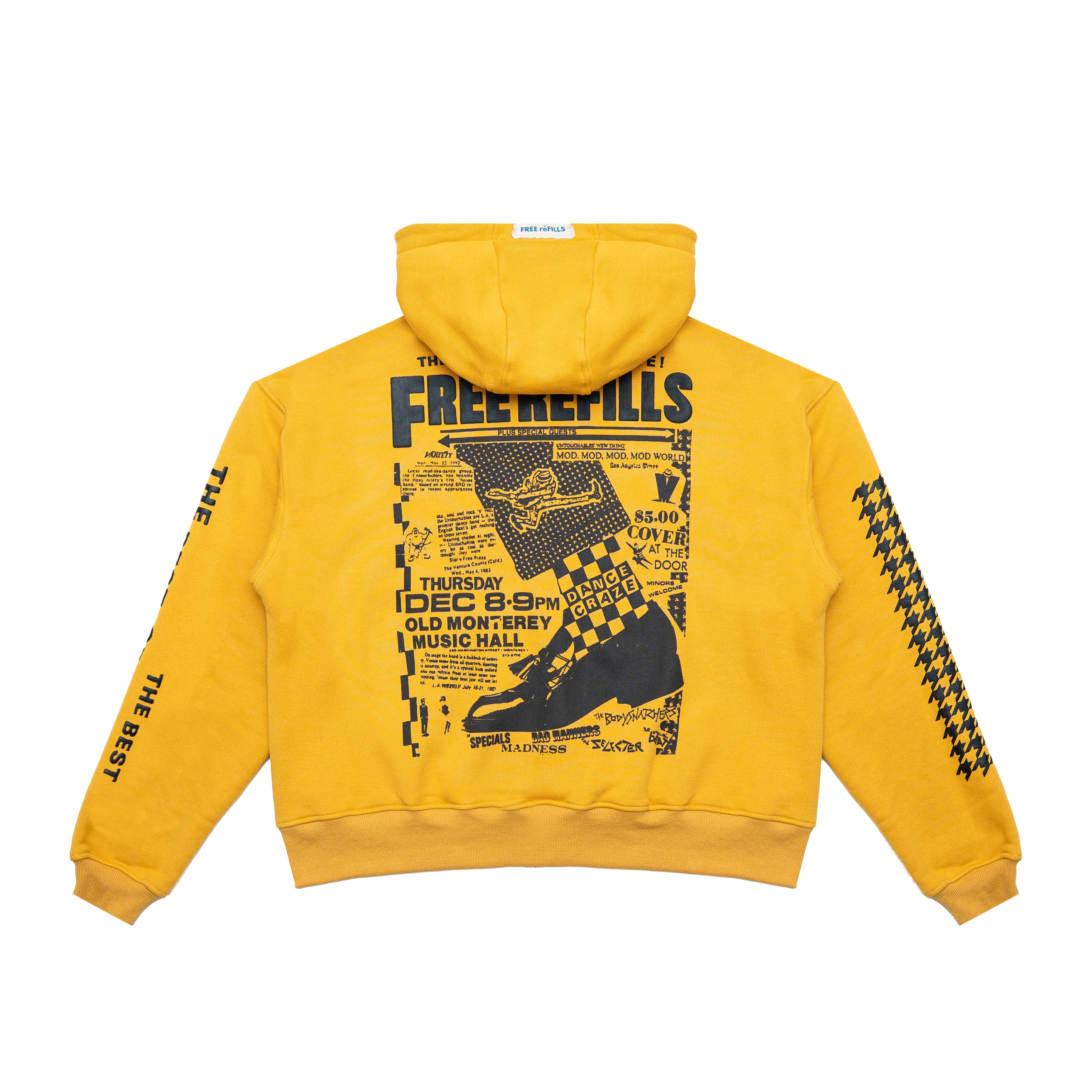 Flyer Zip-Up Hoodie - Yellow