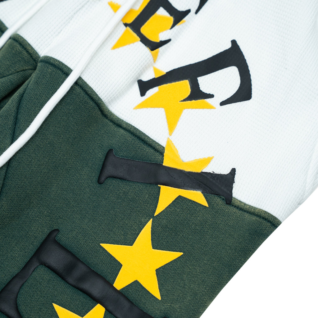 Radial Flare Sweatpants - Green