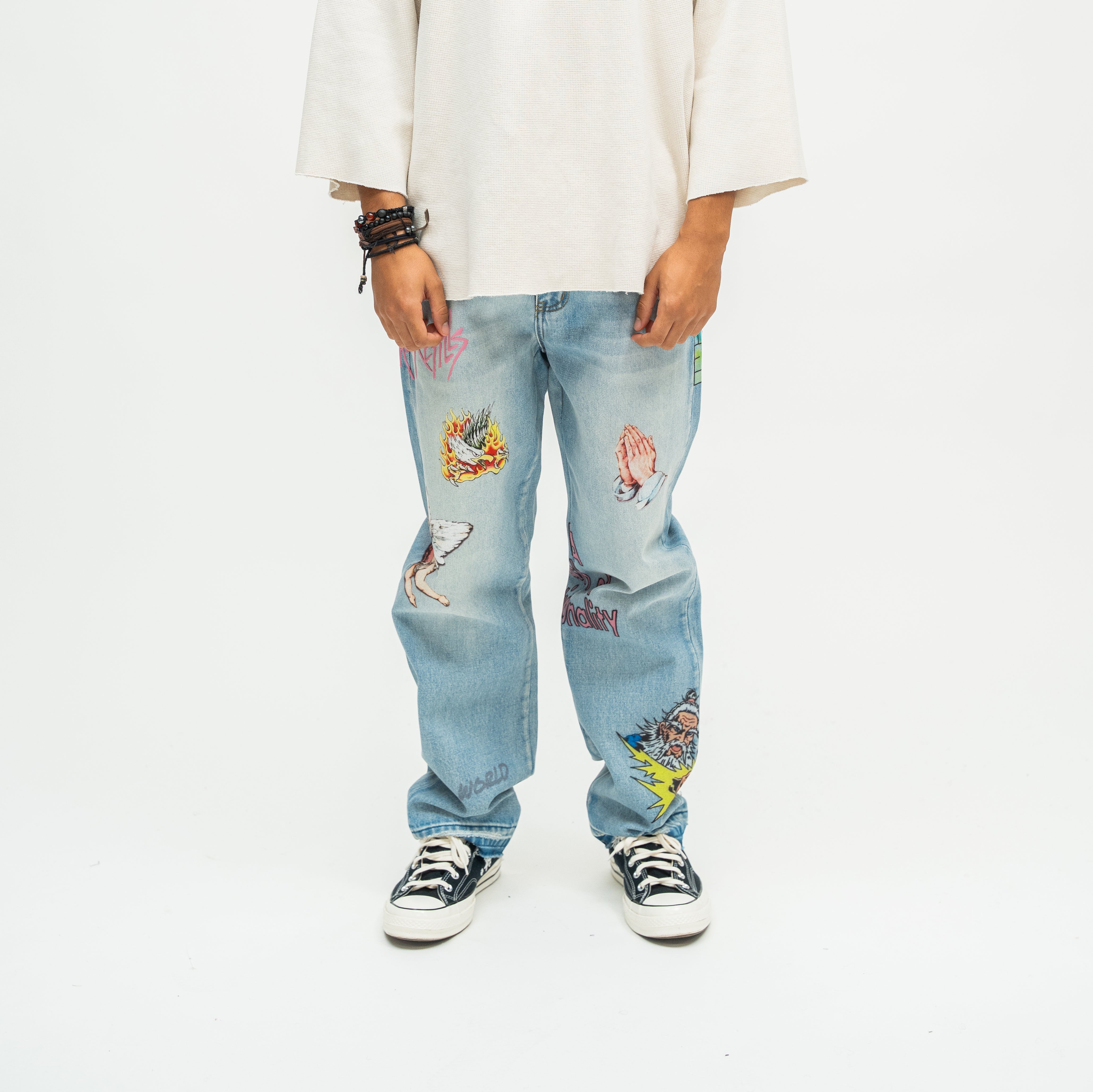 Floyd Denim Pants - Blue