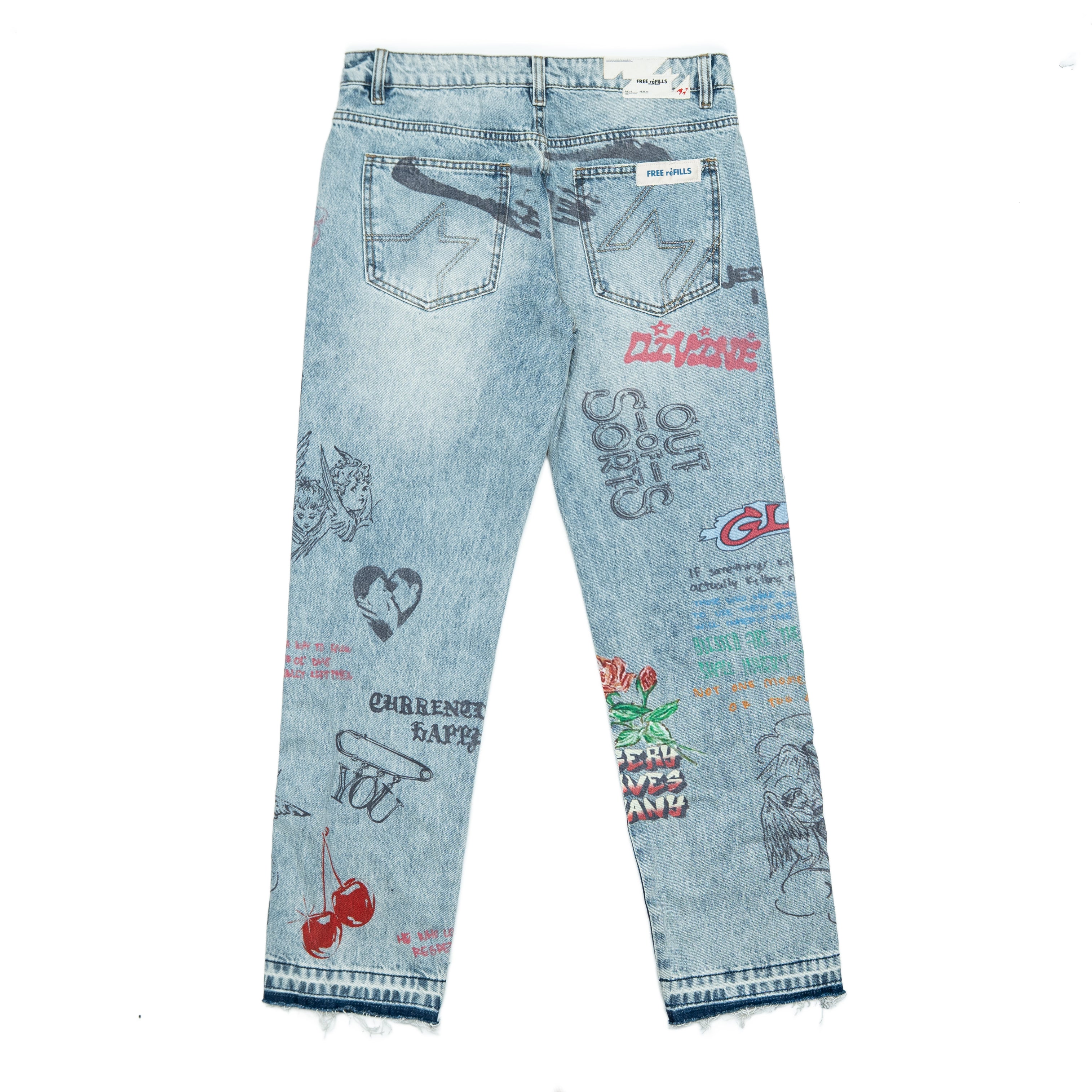 FREE REFILLS READYWEAR デニムパンツ 30インチ Y2K Denim