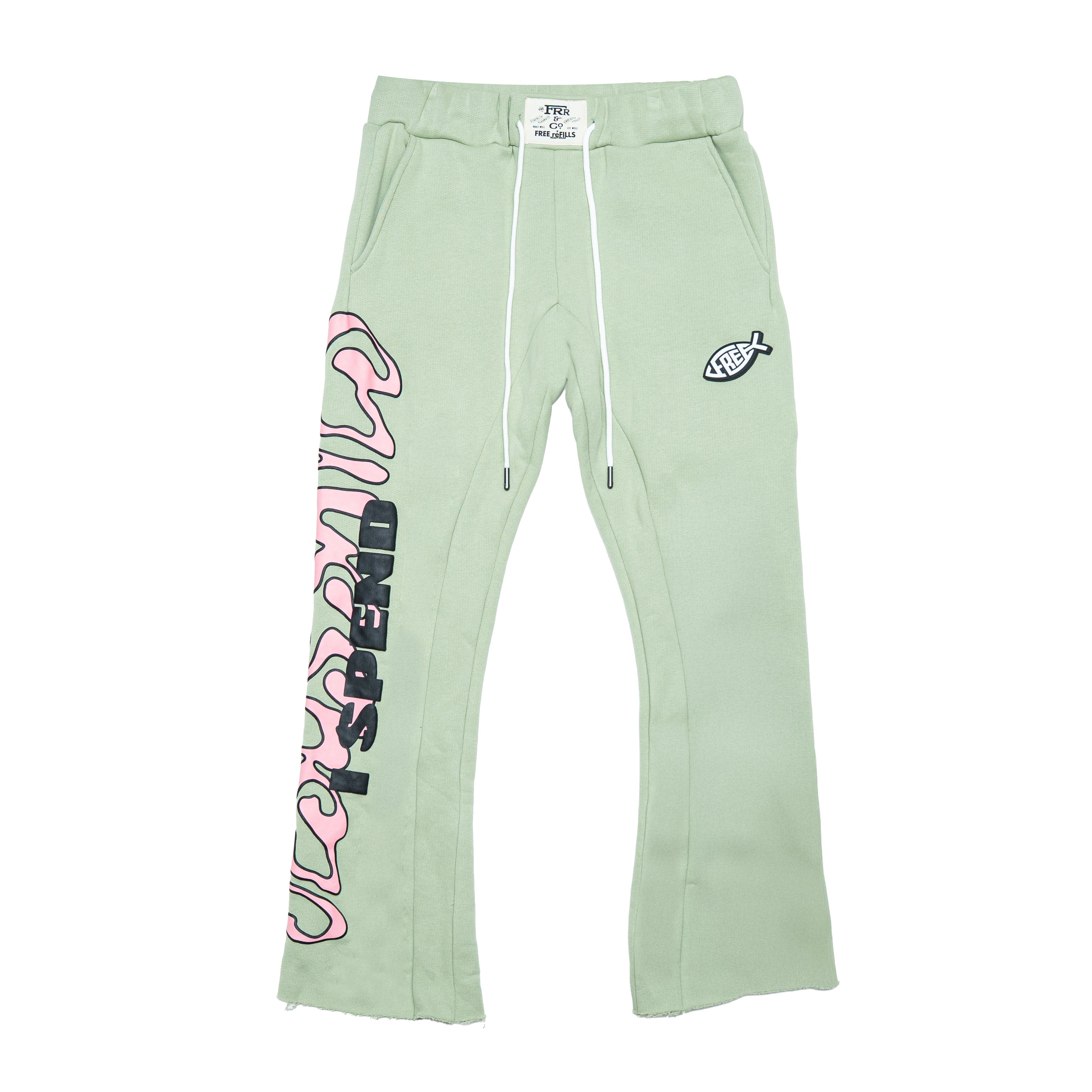 Saves Flare Sweatpants - Mint
