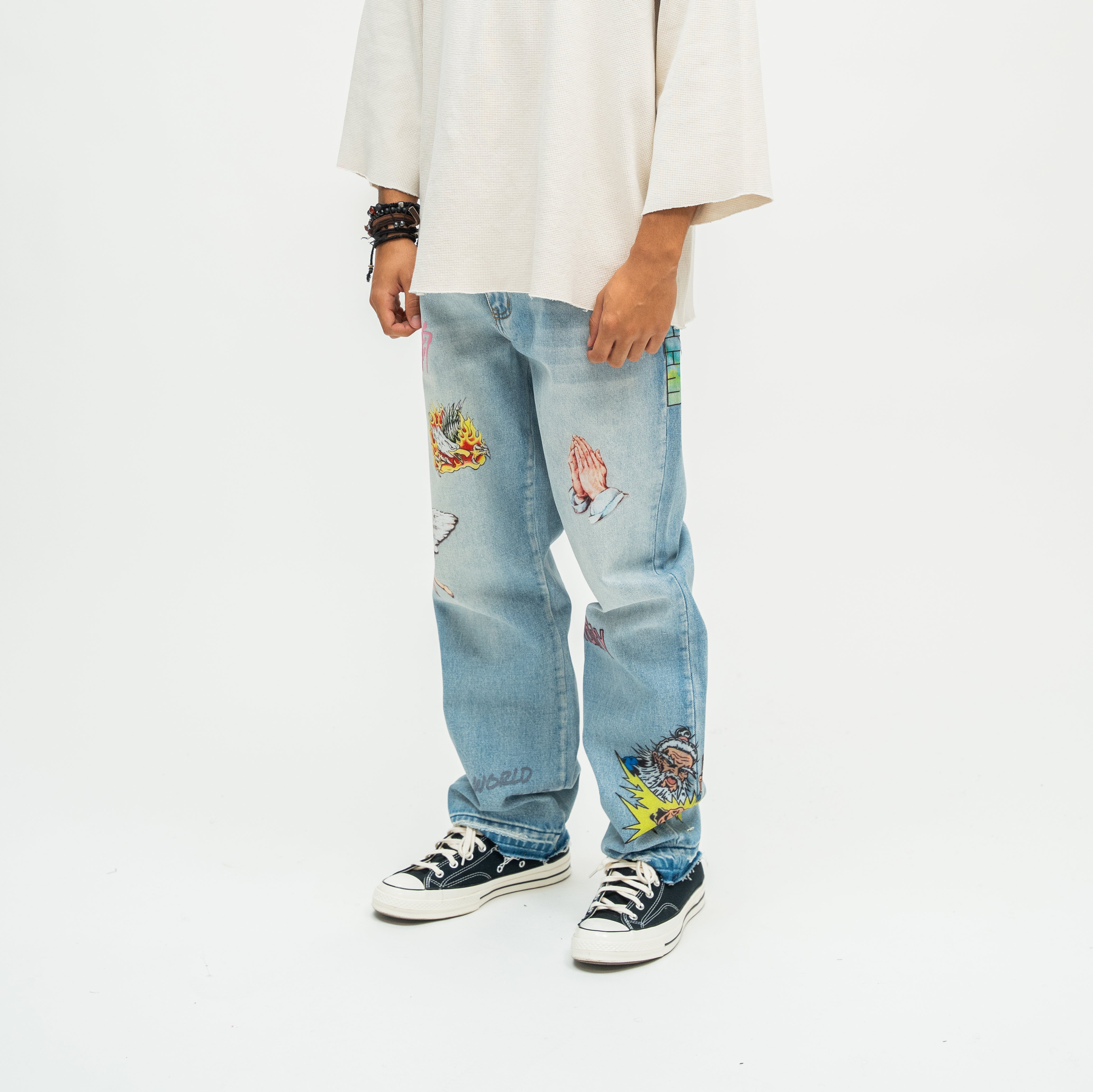 Floyd Denim Pants - Blue