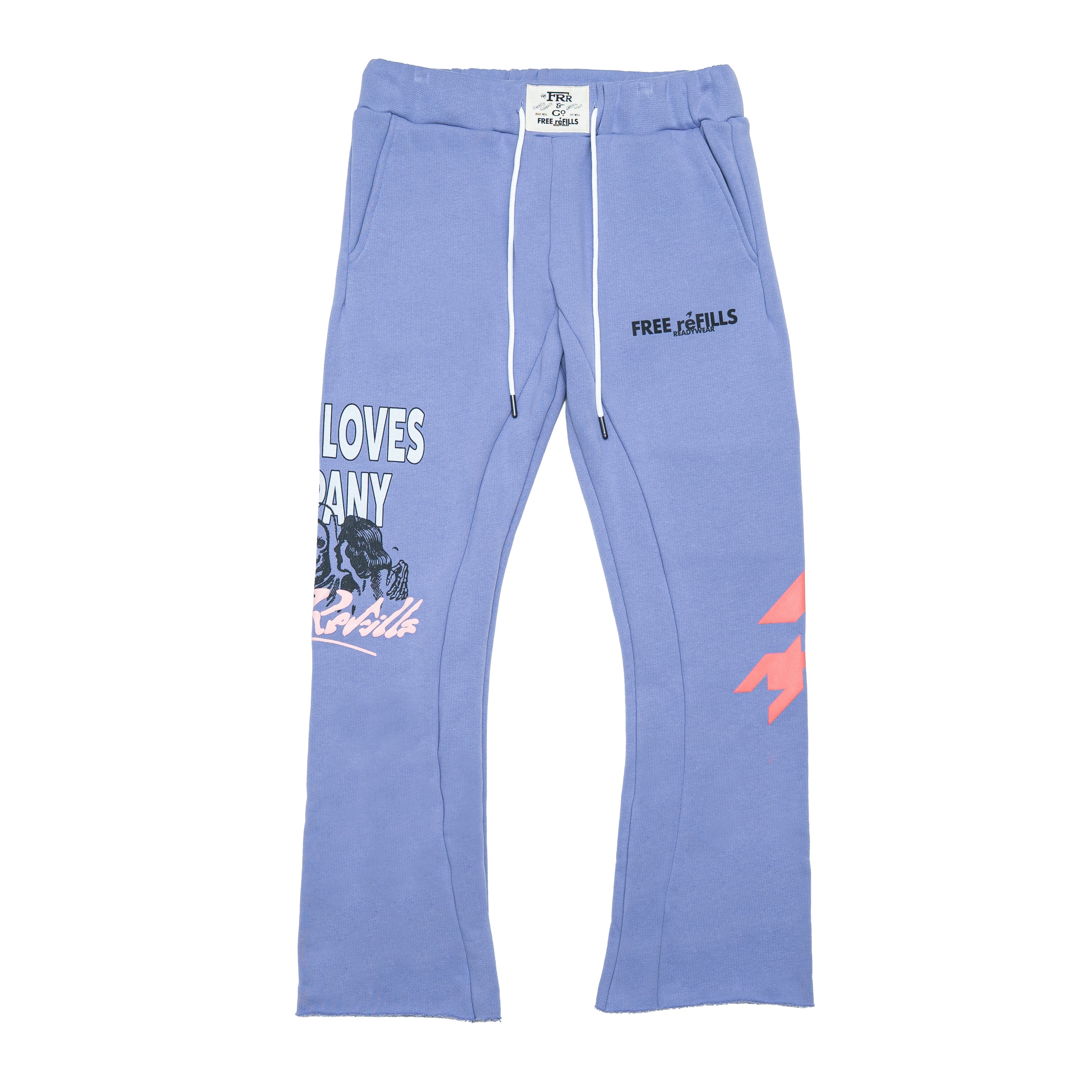 Misery Flare Sweatpants - Purple