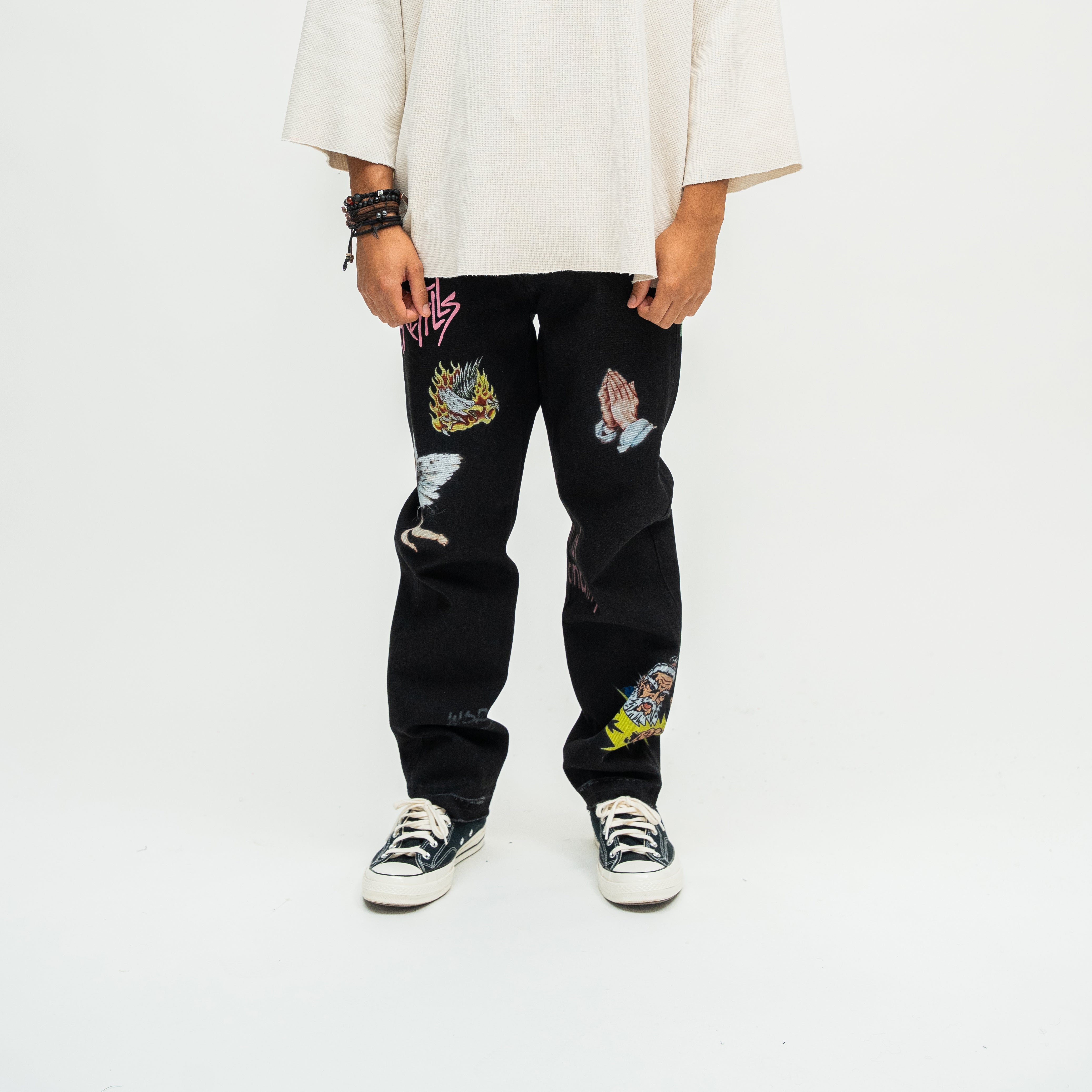 Floyd Denim Pants - Black