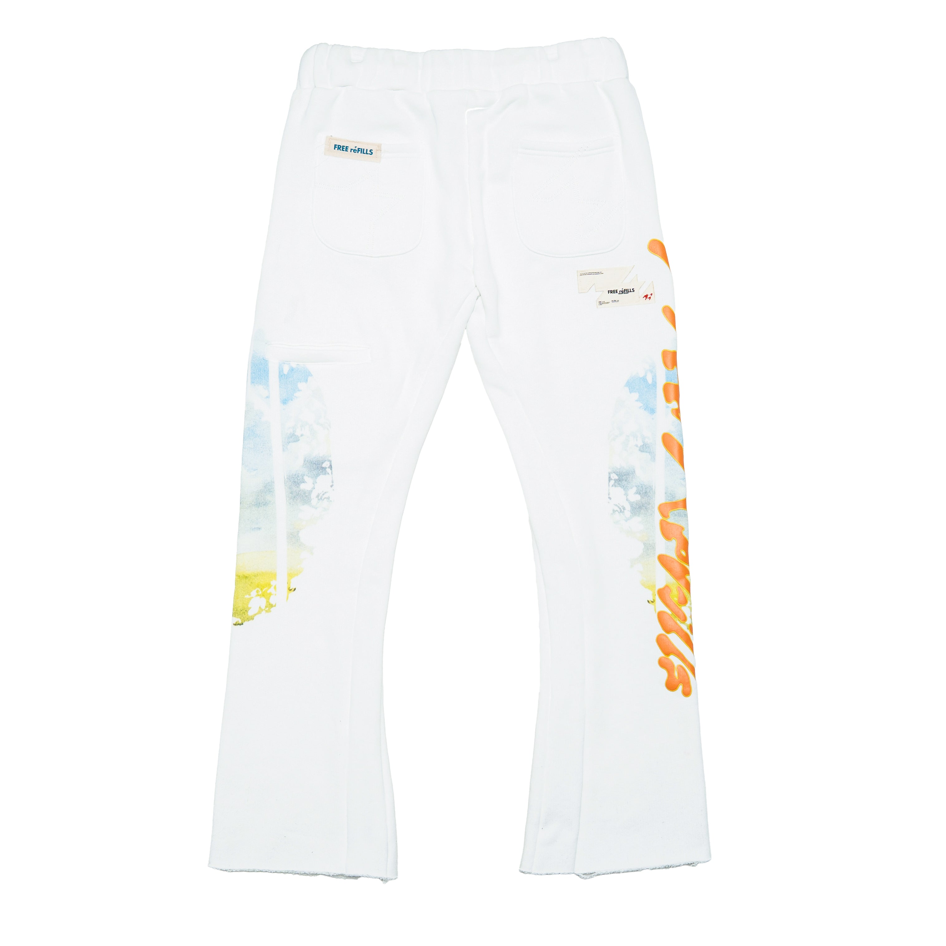 Rehab Flare Sweatpants - Off White