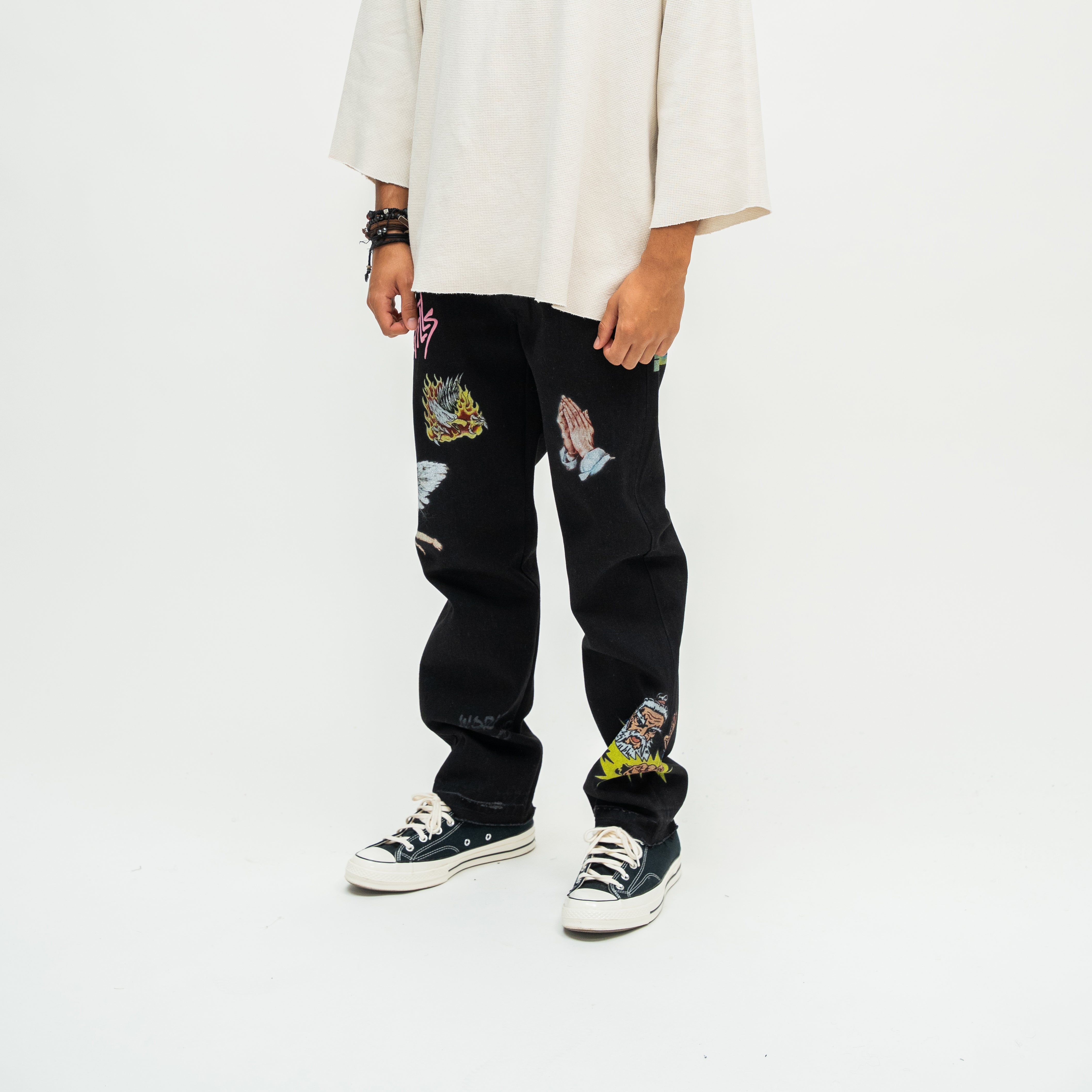 Floyd Denim Pants - Black