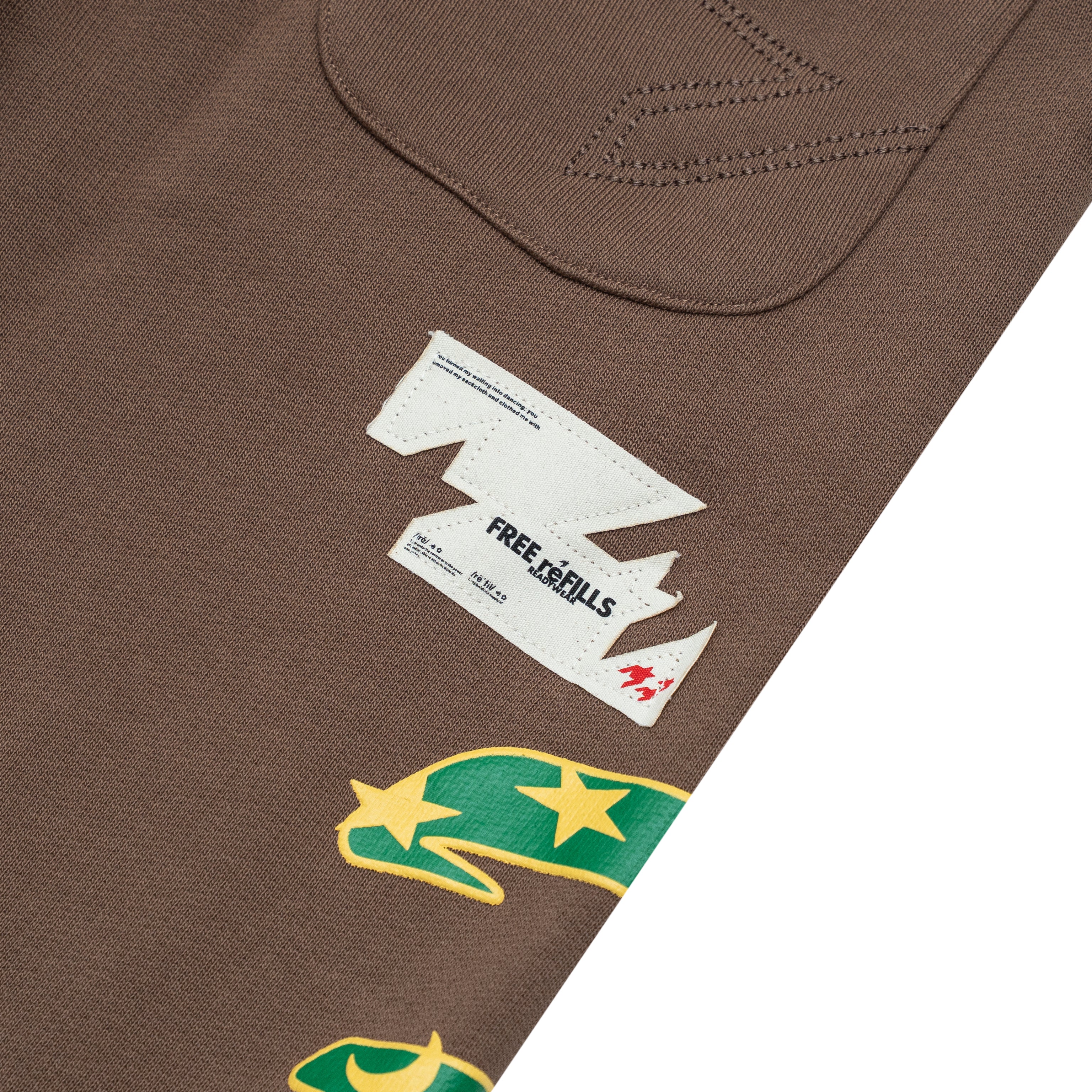 Psychic Flare Sweatpants - Brown