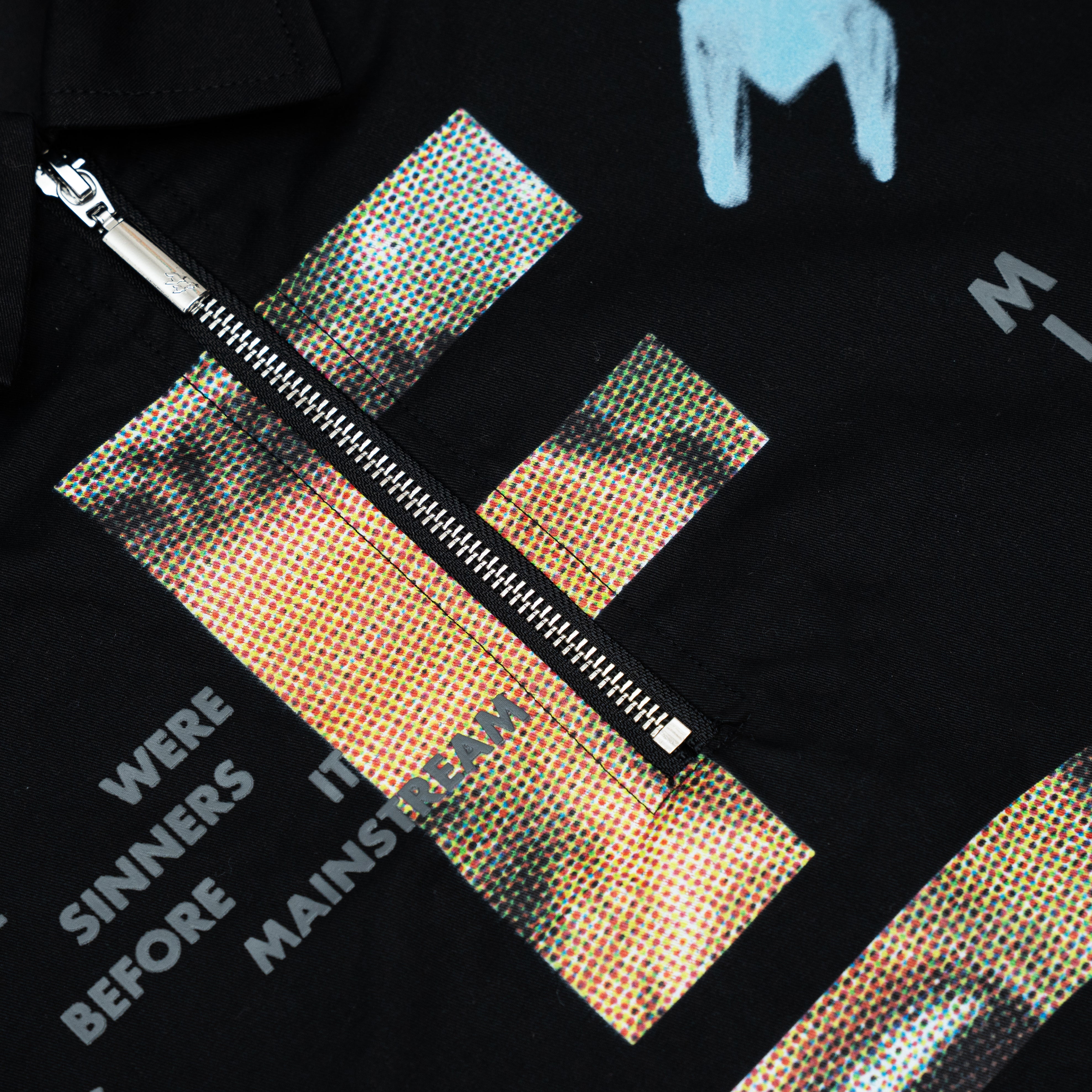 Property Quarter-Zip Shirt - Black