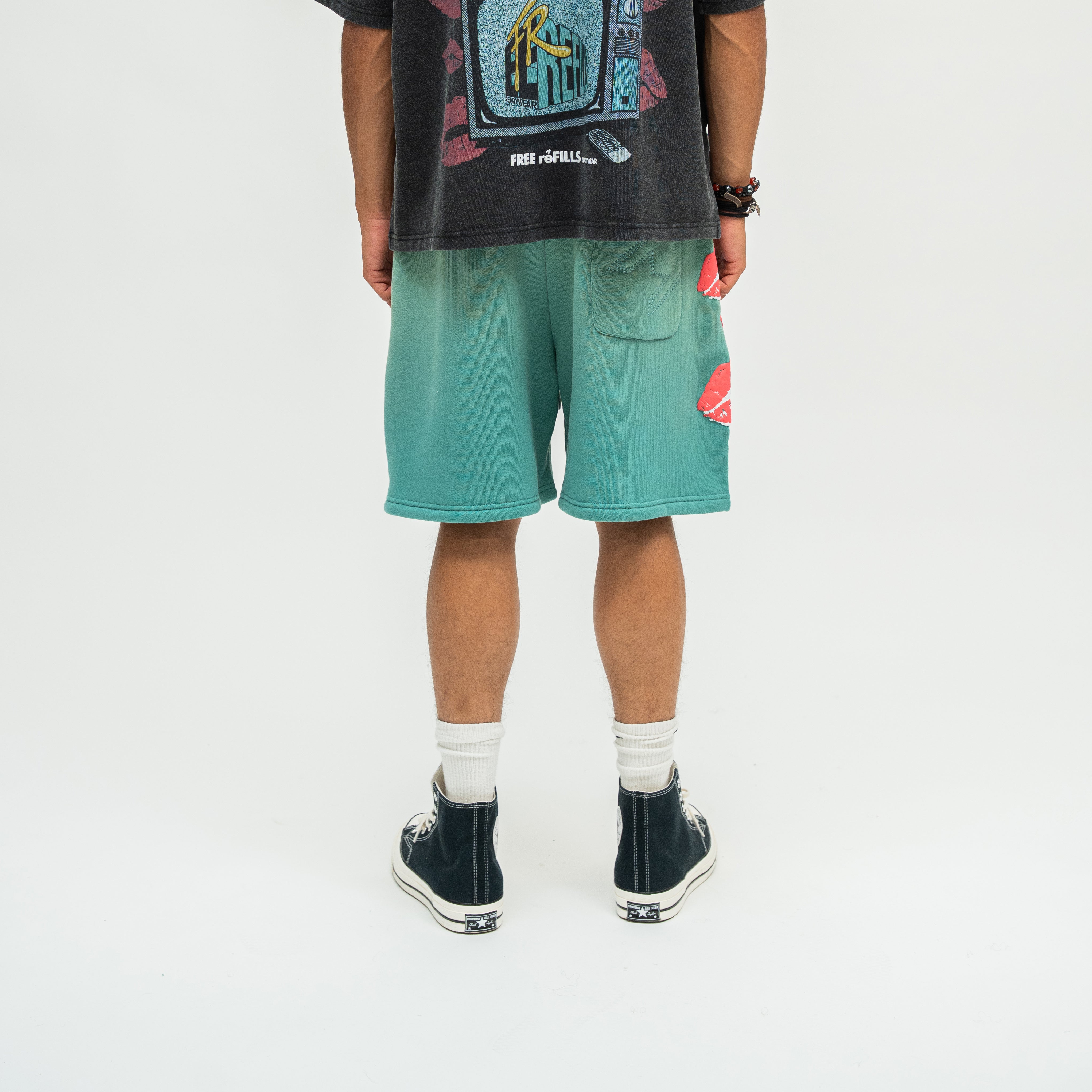 TV Shorts - Green