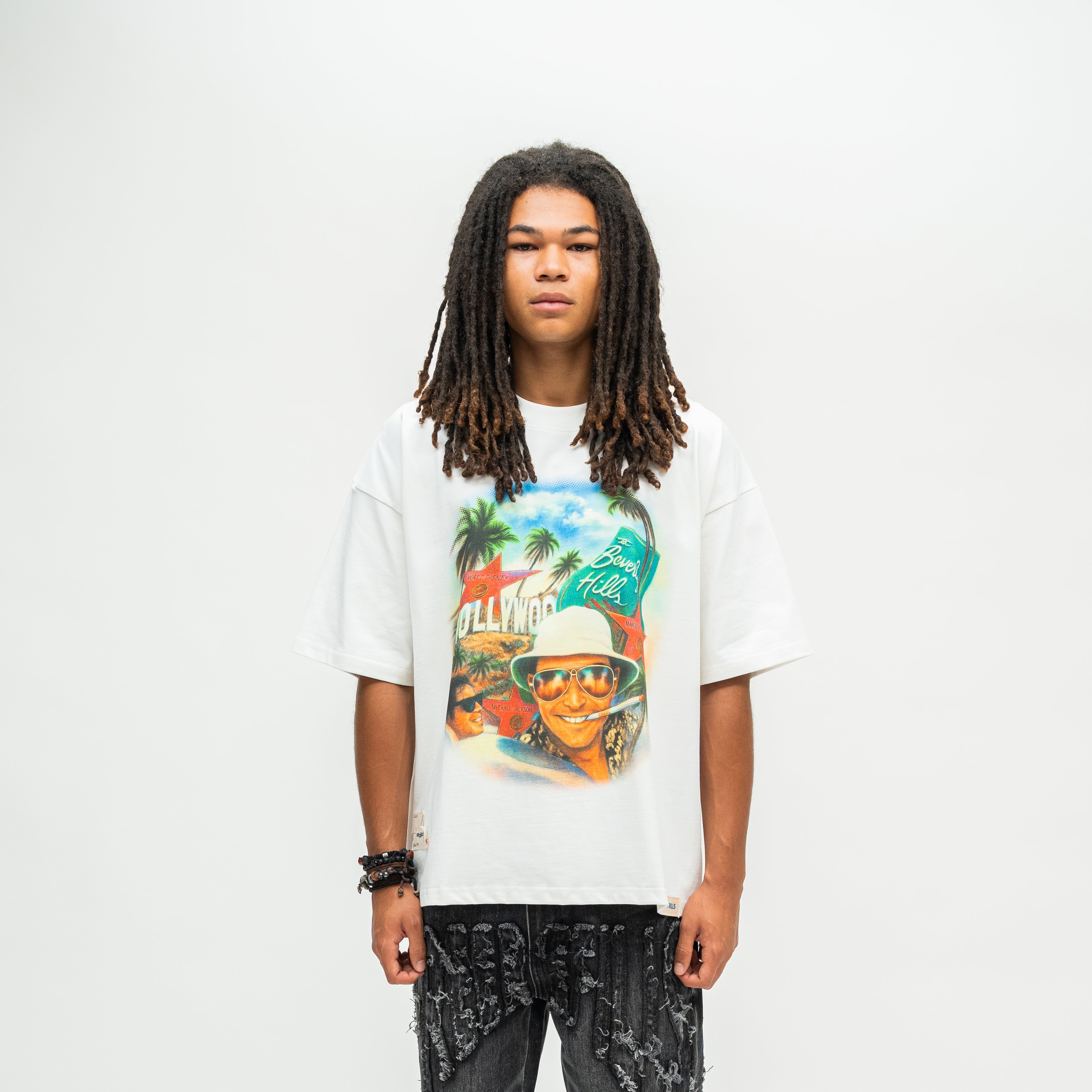 Free and Loathing Tee - White