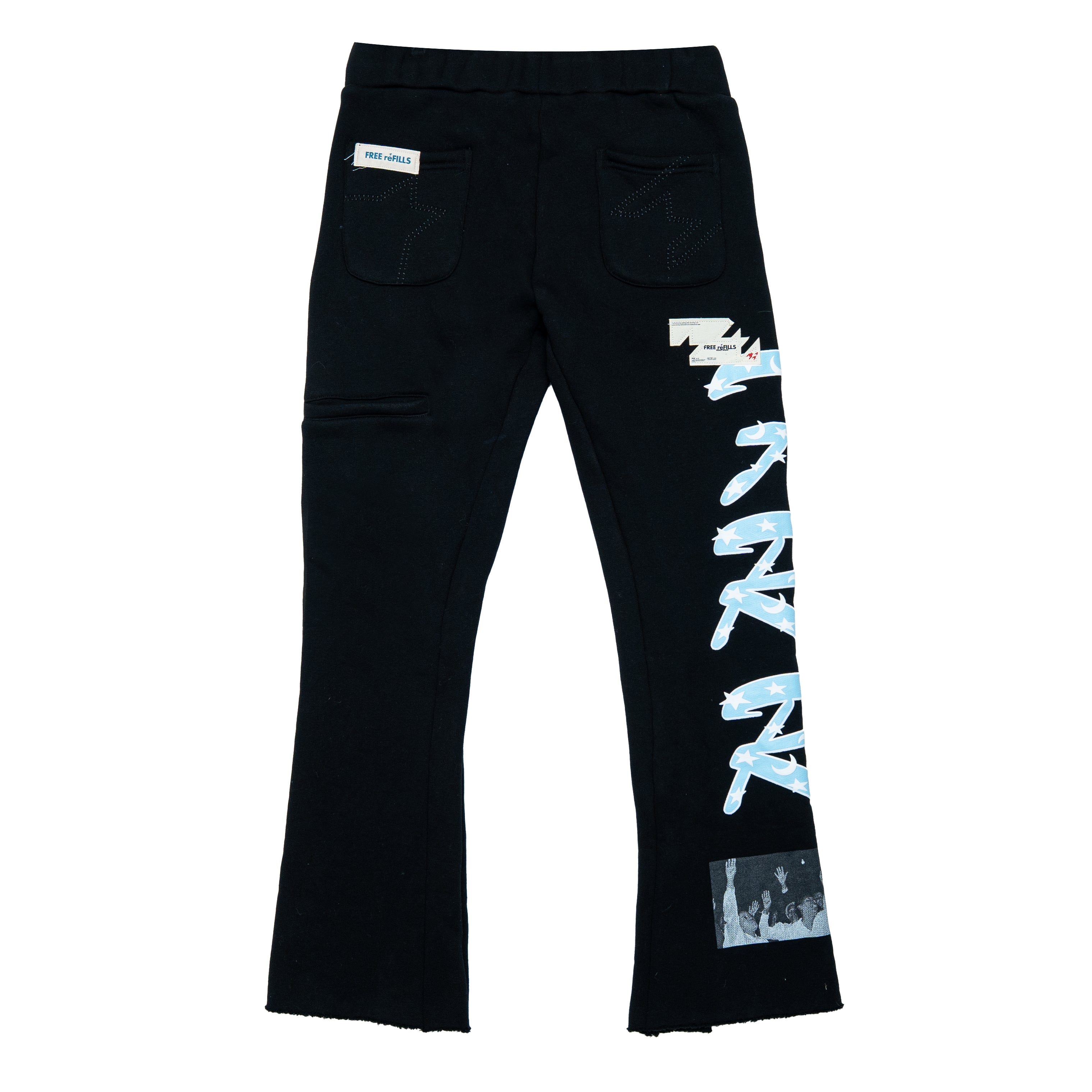 Psychic Flare Sweatpants - Vintage Black