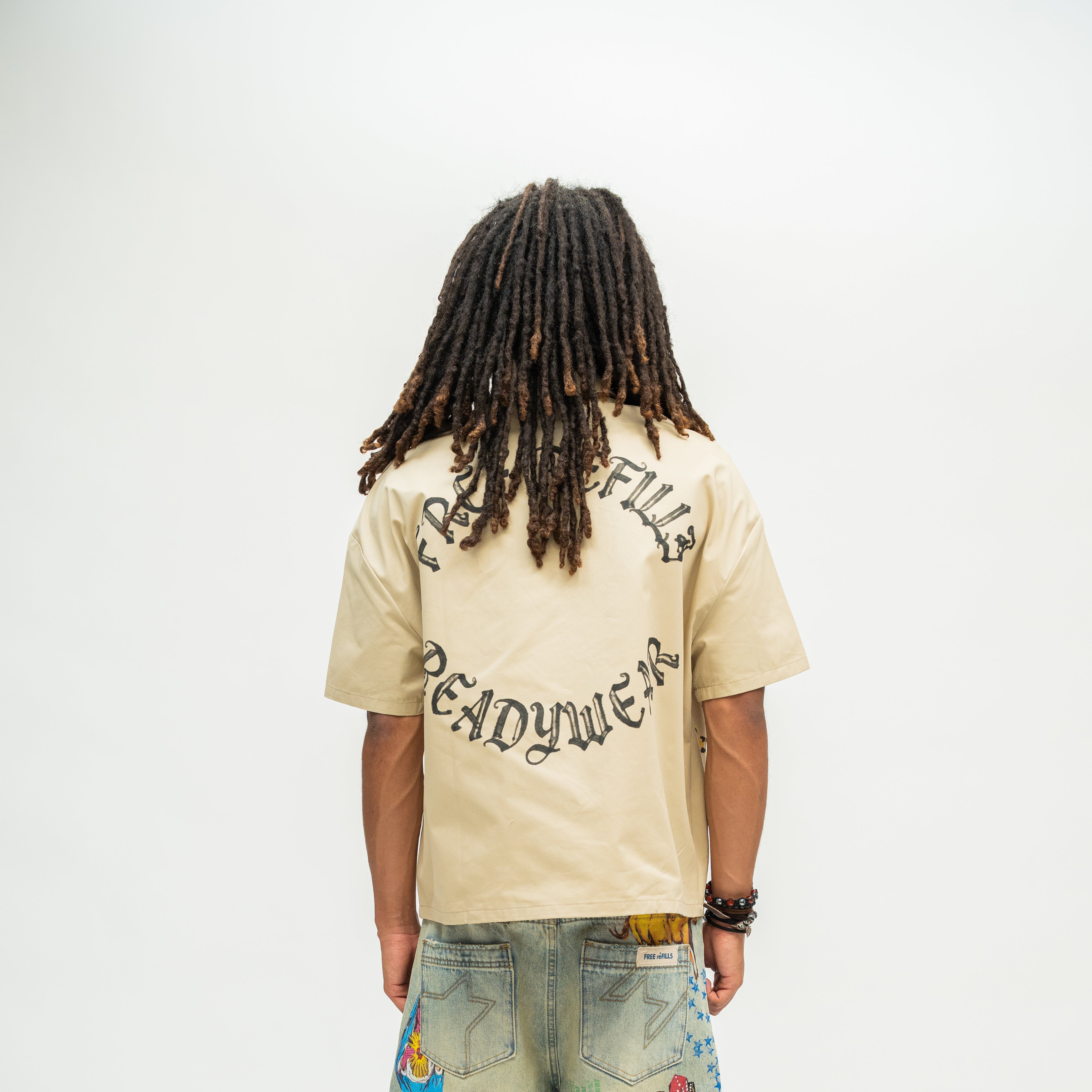 Property Quarter-Zip Shirt - Tan