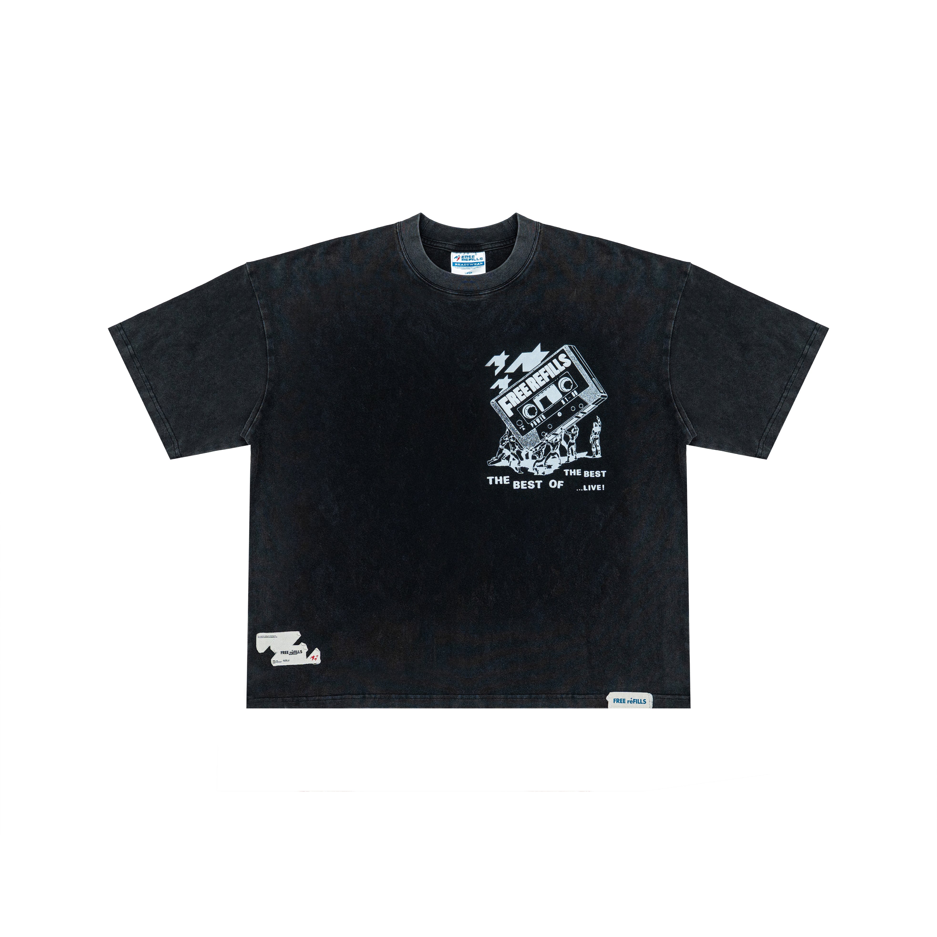 Flyer Tee - Vintage Black