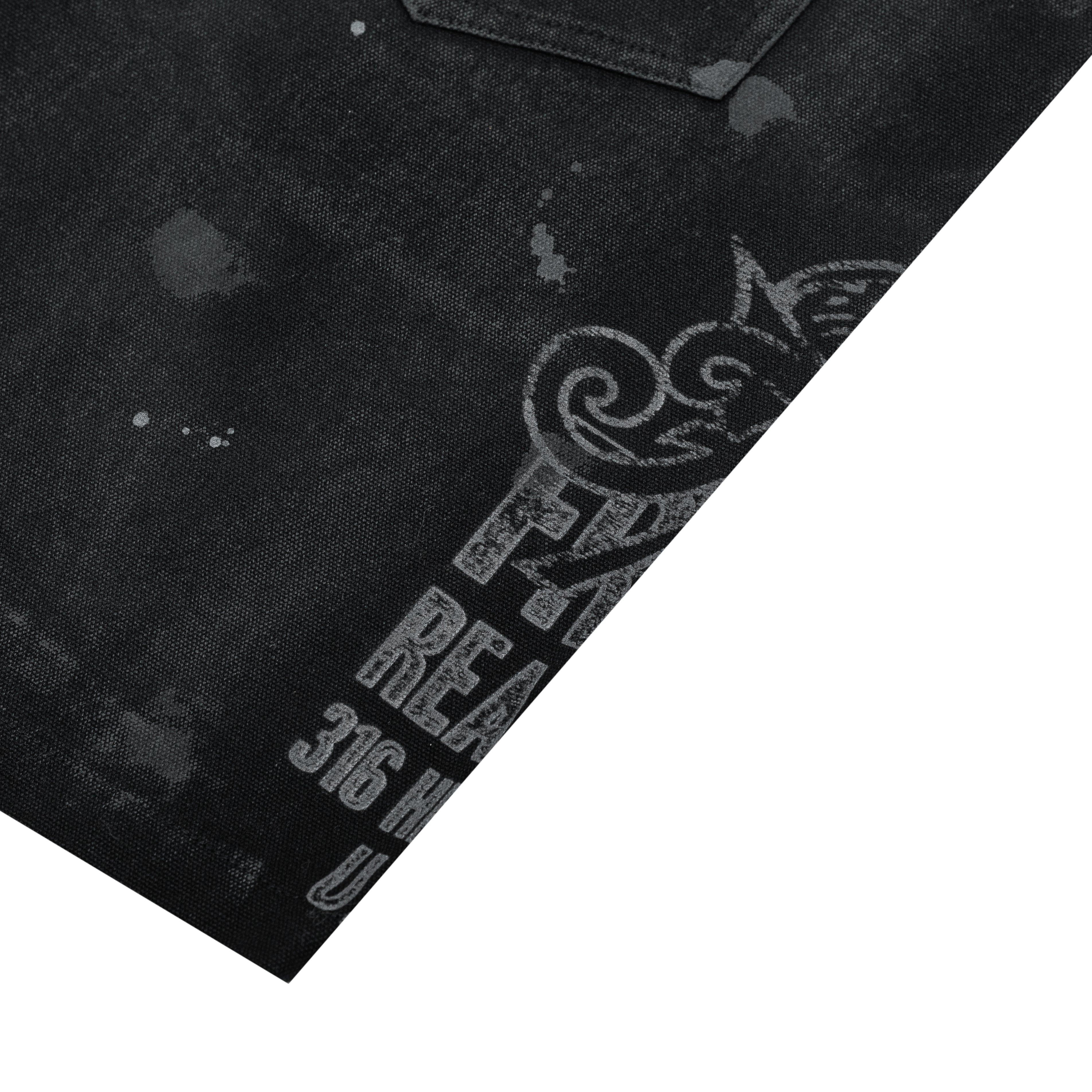 Service Grunge Carpenter Shorts - Black