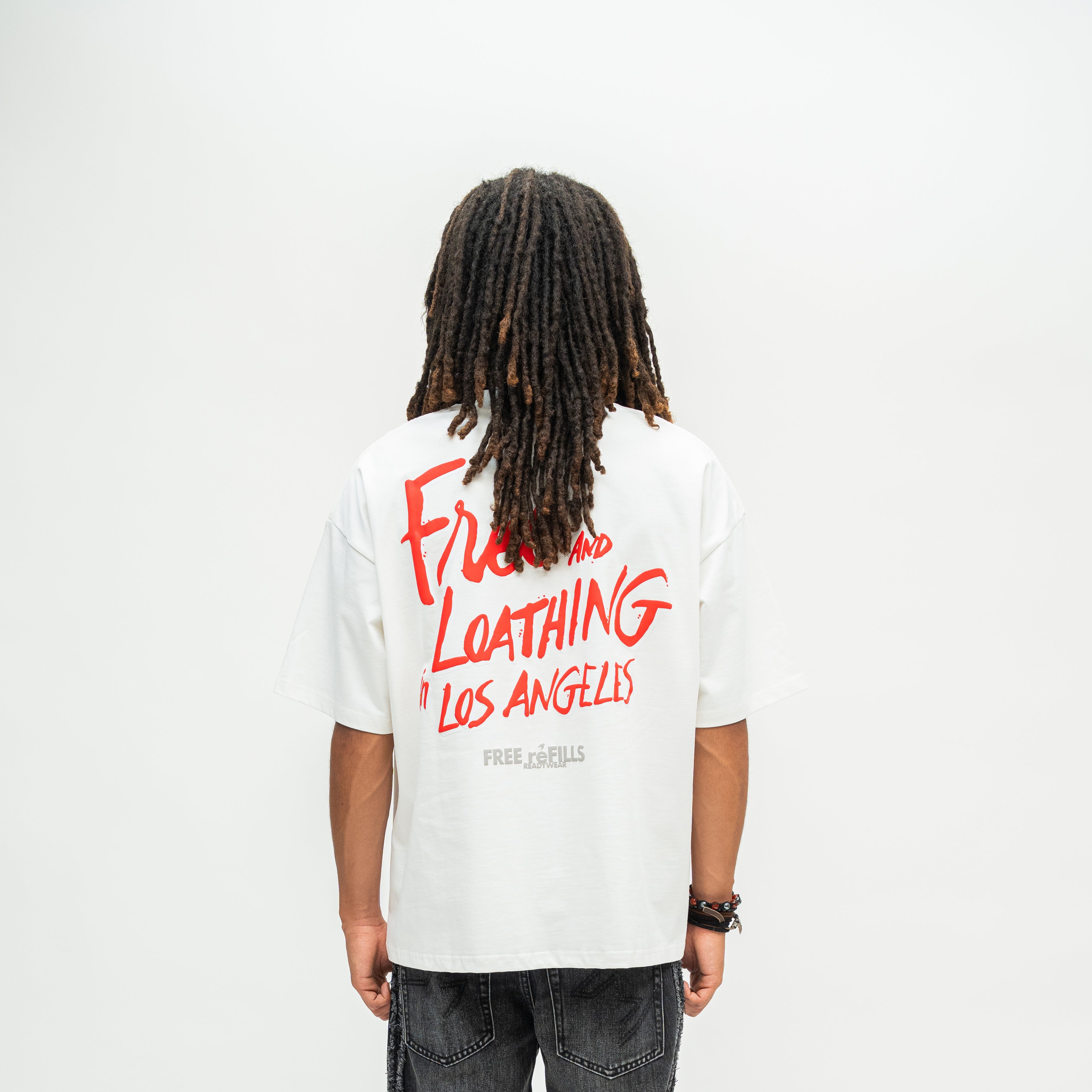 Free and Loathing Tee - White