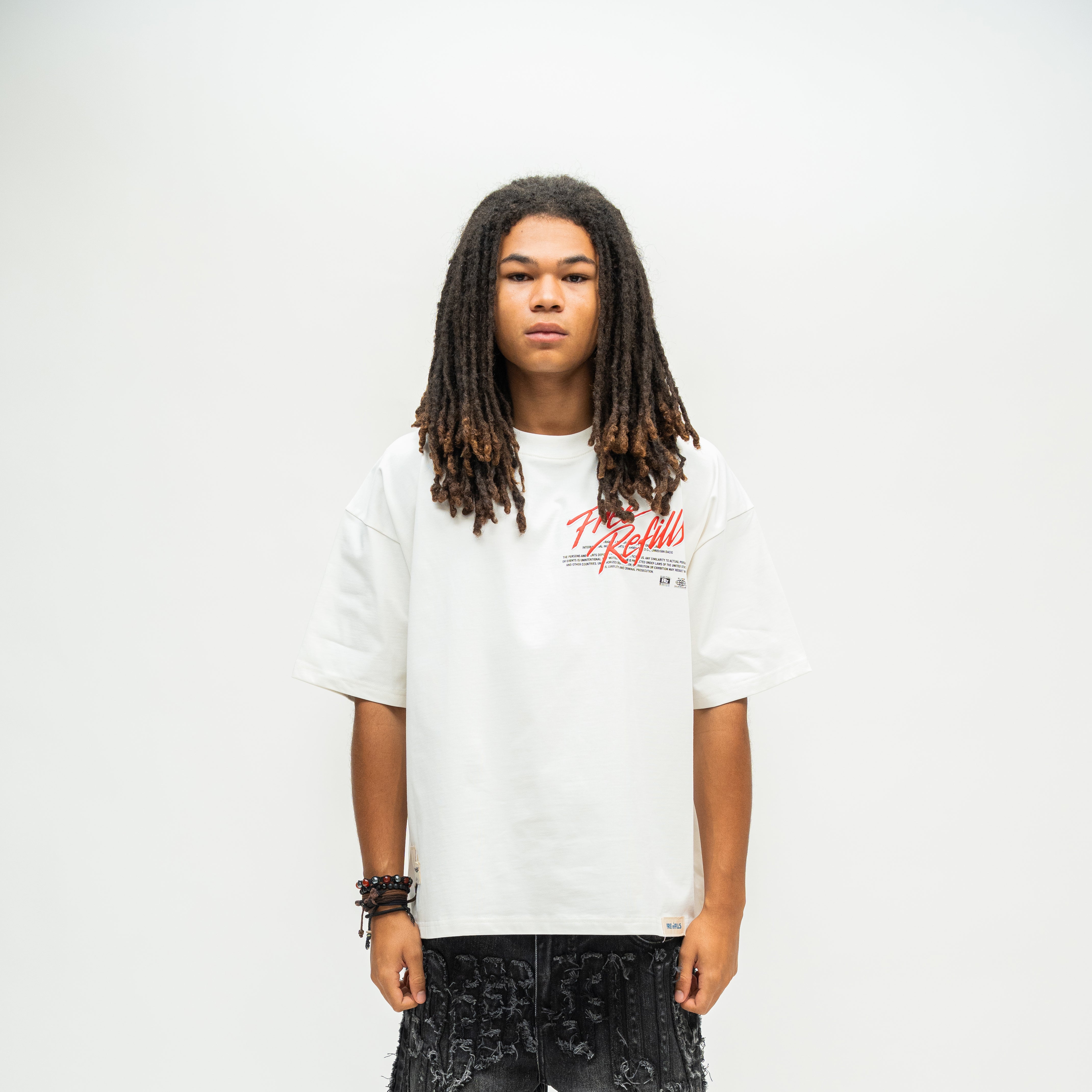 Cinema Tee - Cream