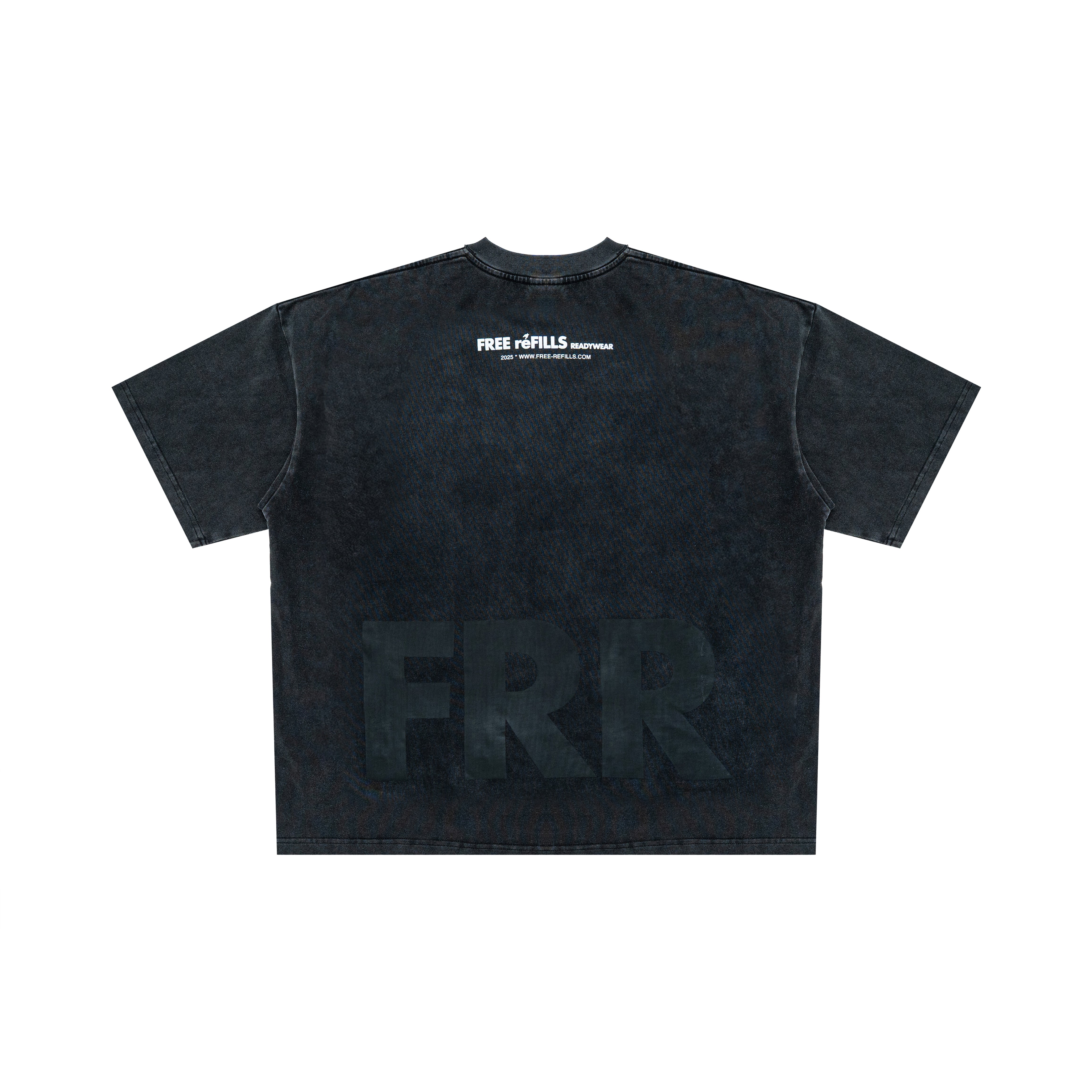 Patchwork Tee - Vintage Black