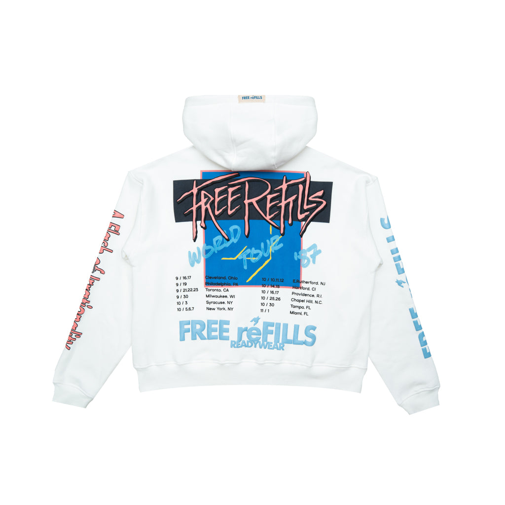 Floyd Zip-Up Hoodie - Off White