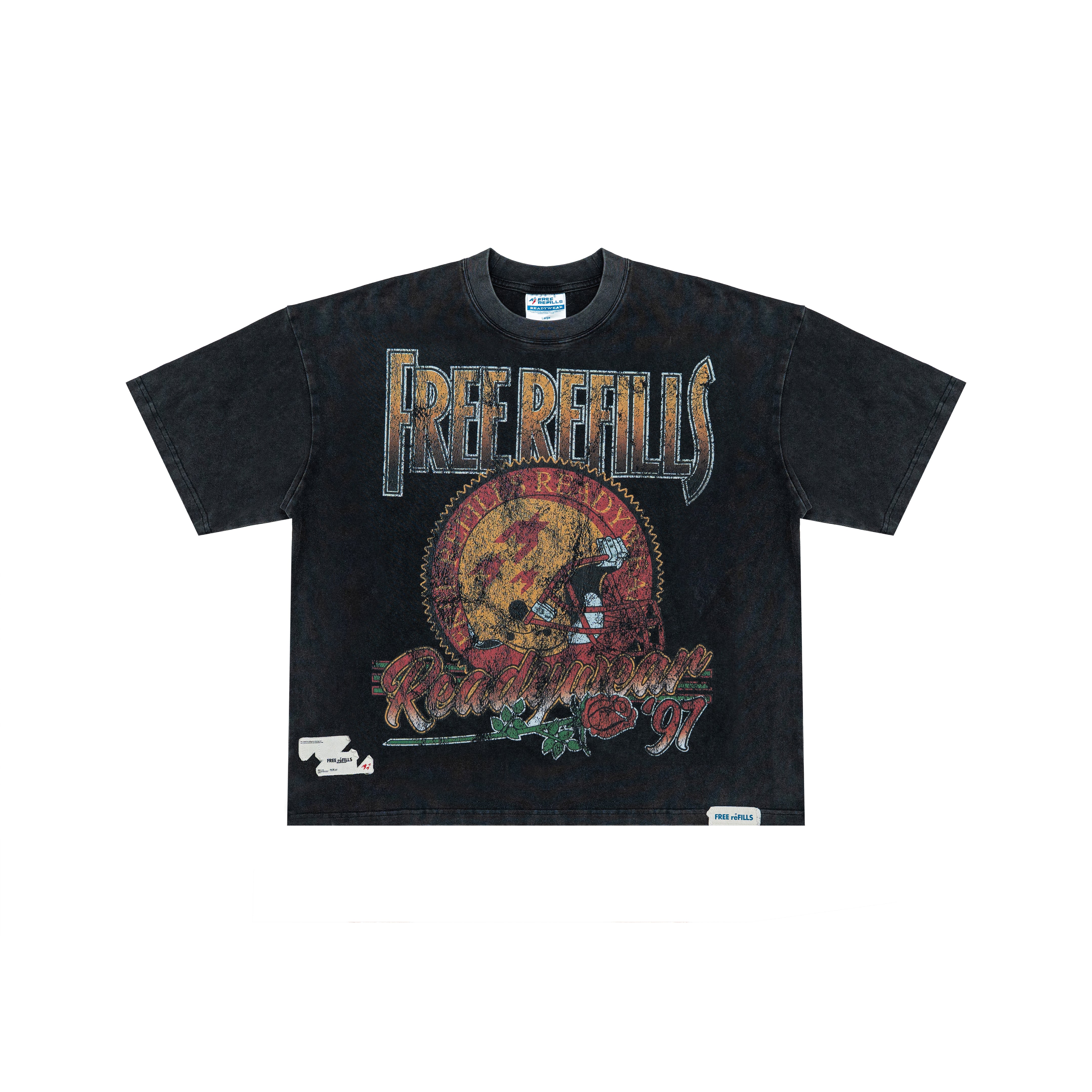 Rose Bowl Tee - Vintage Black