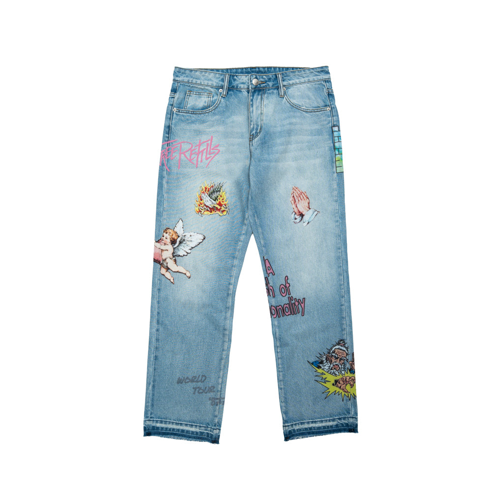 Floyd Denim Pants - Blue