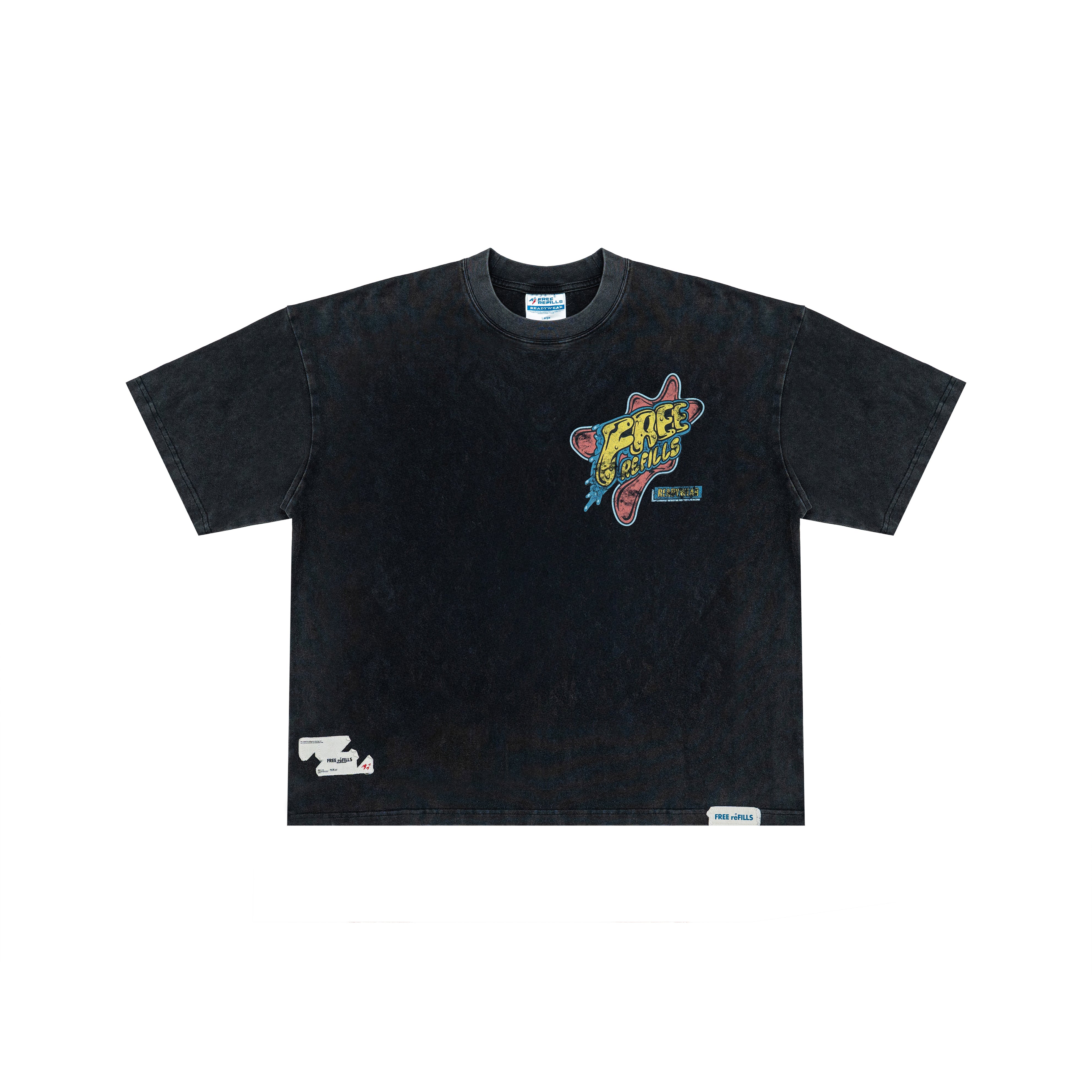 Amoeba Tee - Vintage Black