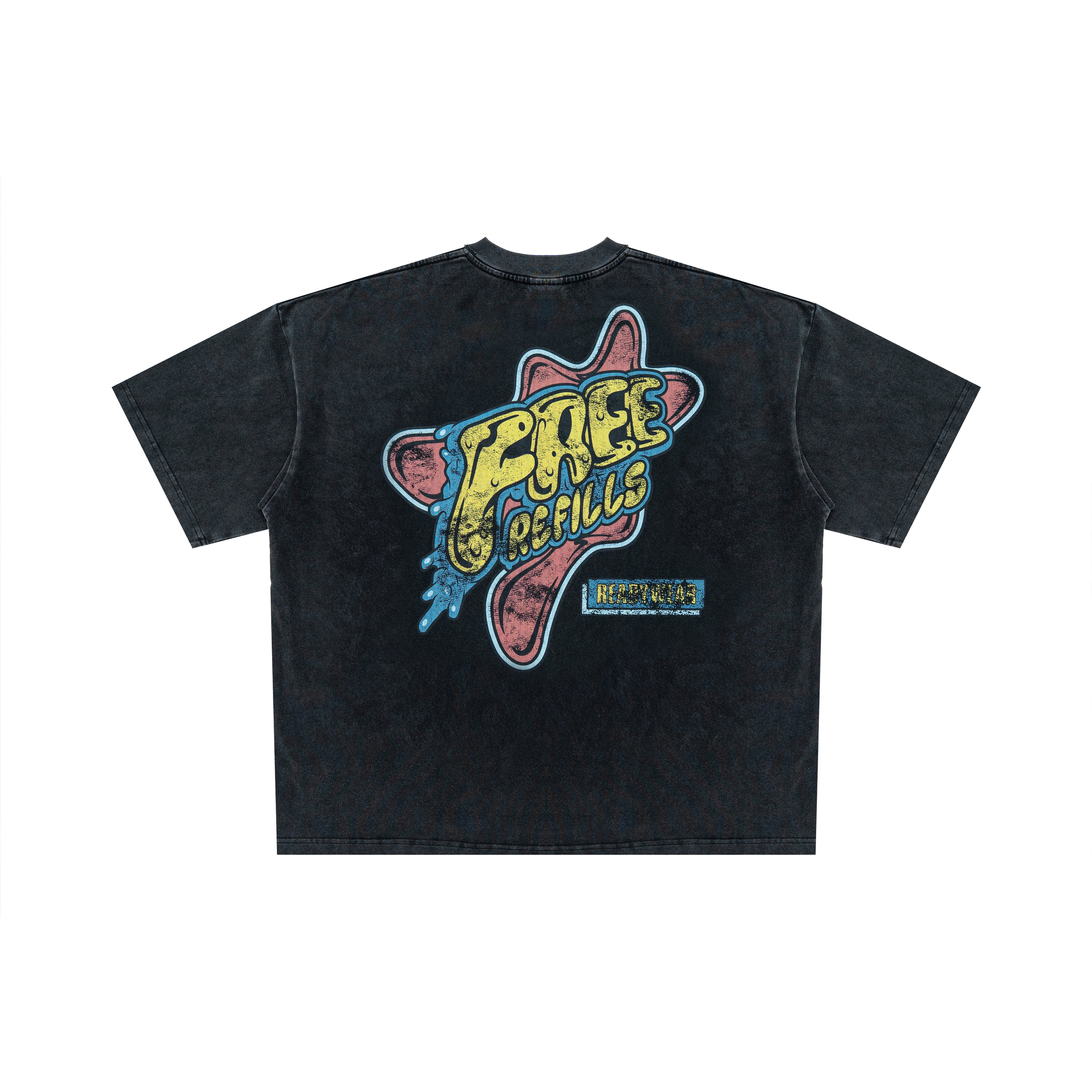 Amoeba Tee - Vintage Black