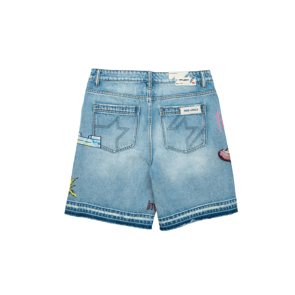 Floyd Denim Jorts - Blue Wash