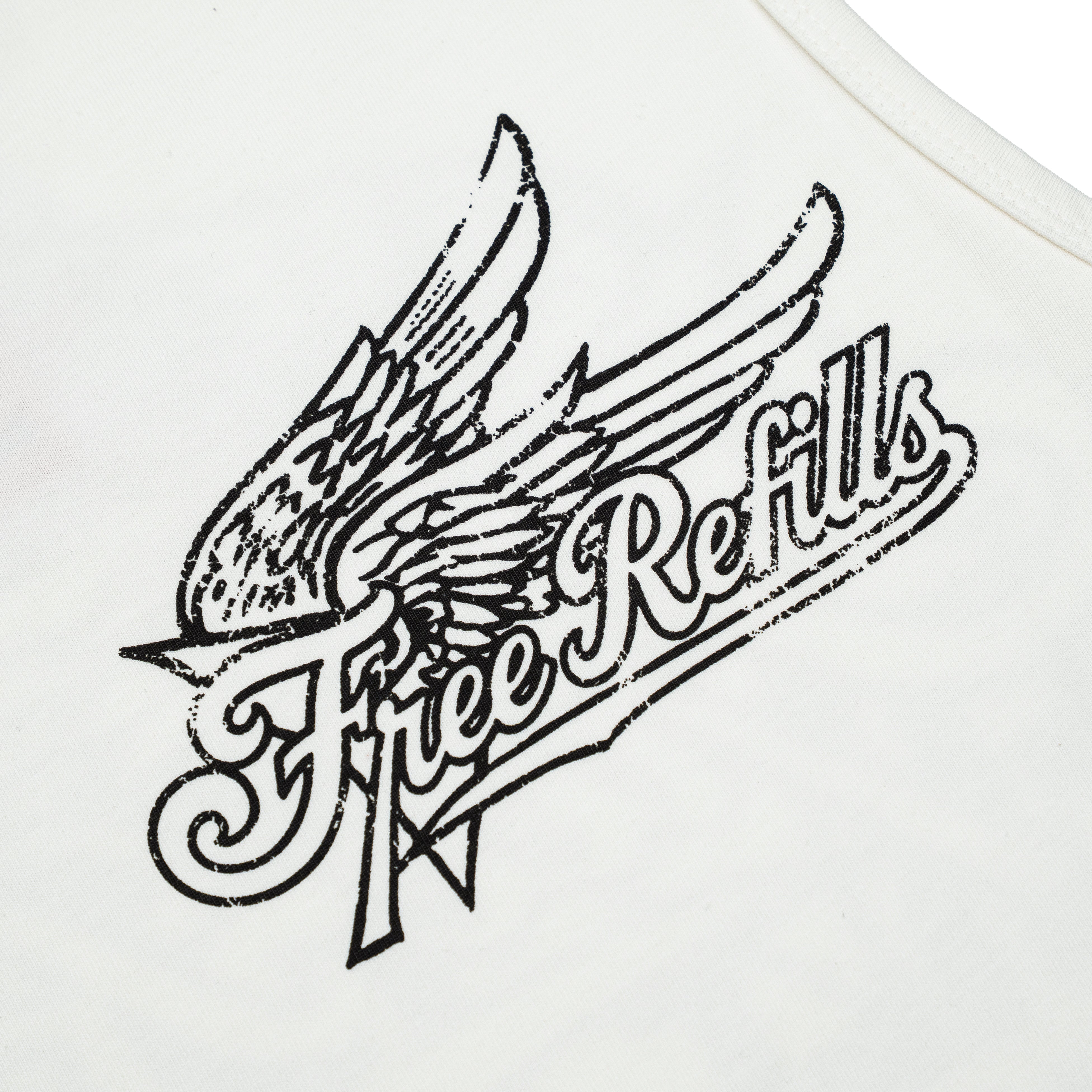 Service Cut-Off Tee - White