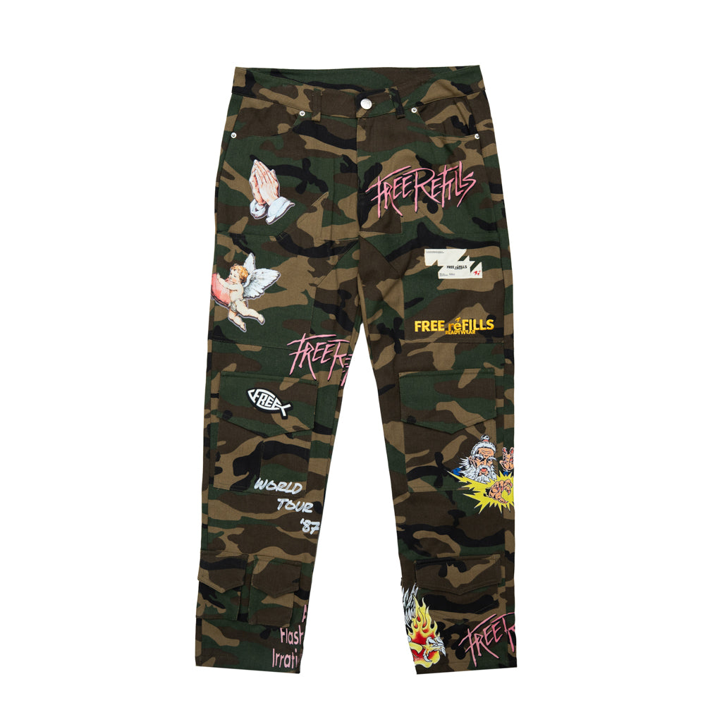 Floyd Cargo Pants - Camo
