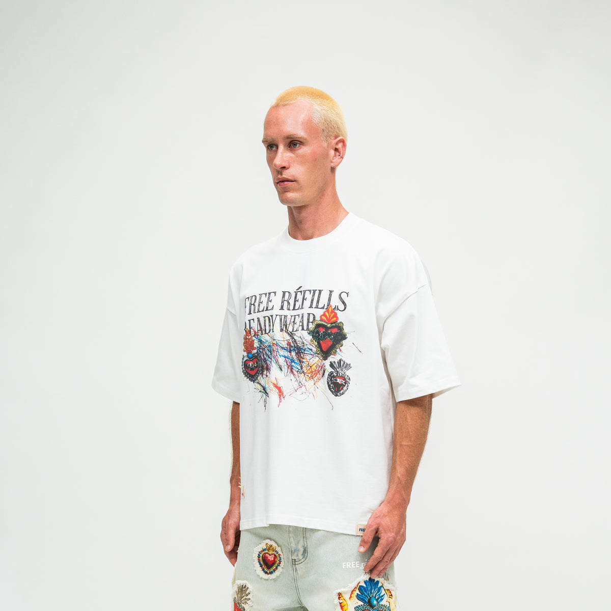 Adorn Tee - Cream