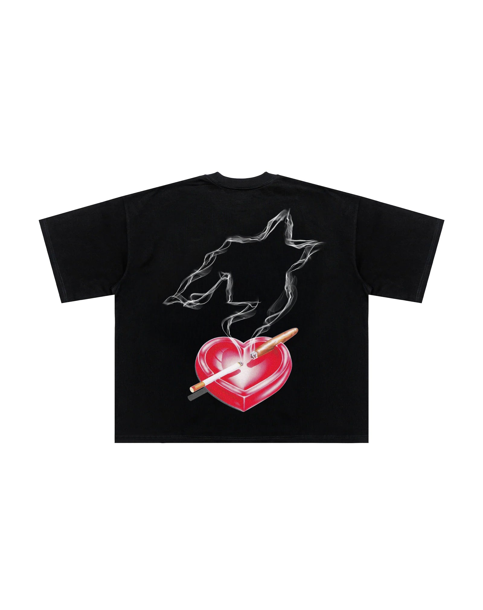 Ash Tray Tee - Vintage Black