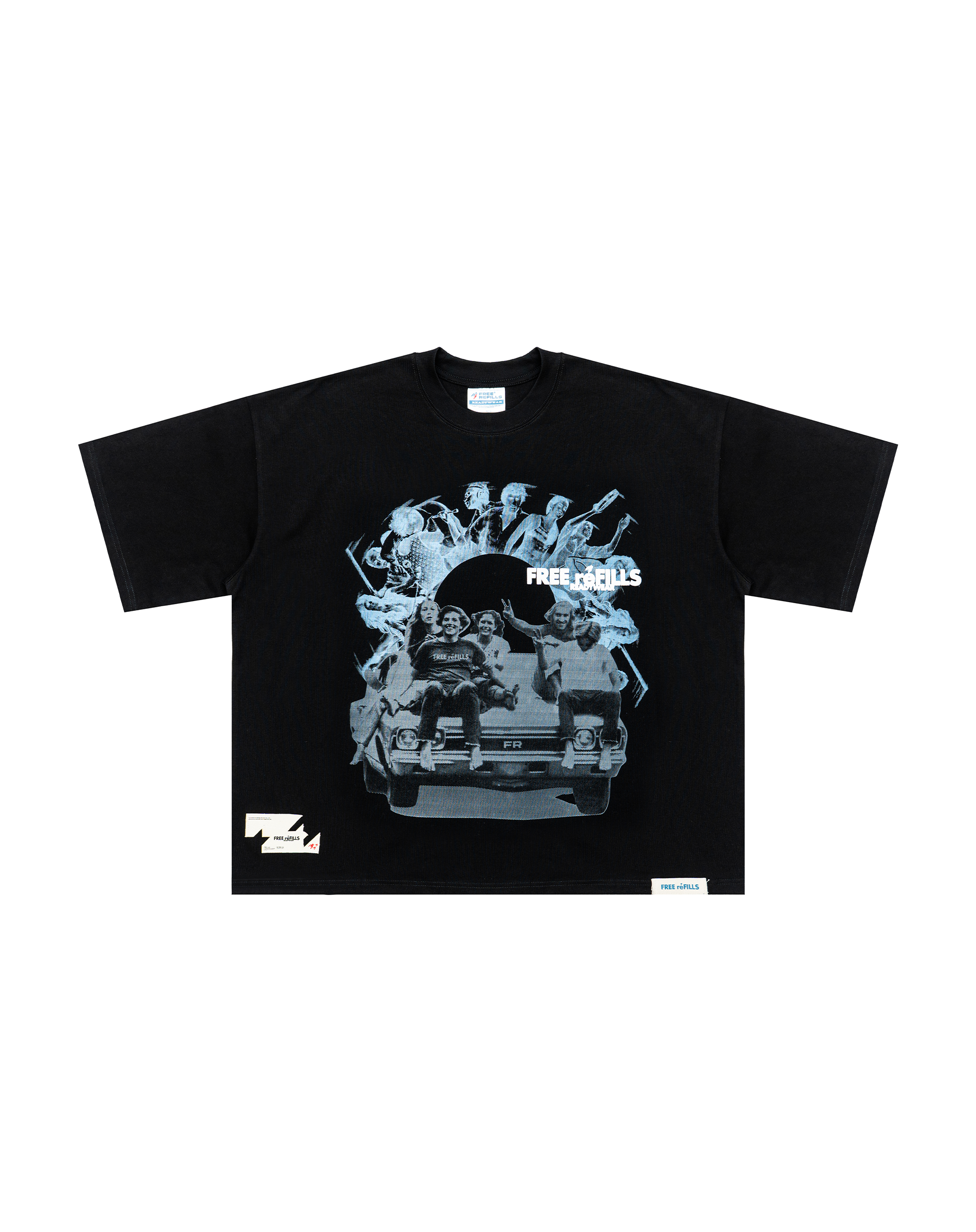 Woodstock Tee - Vintage Black