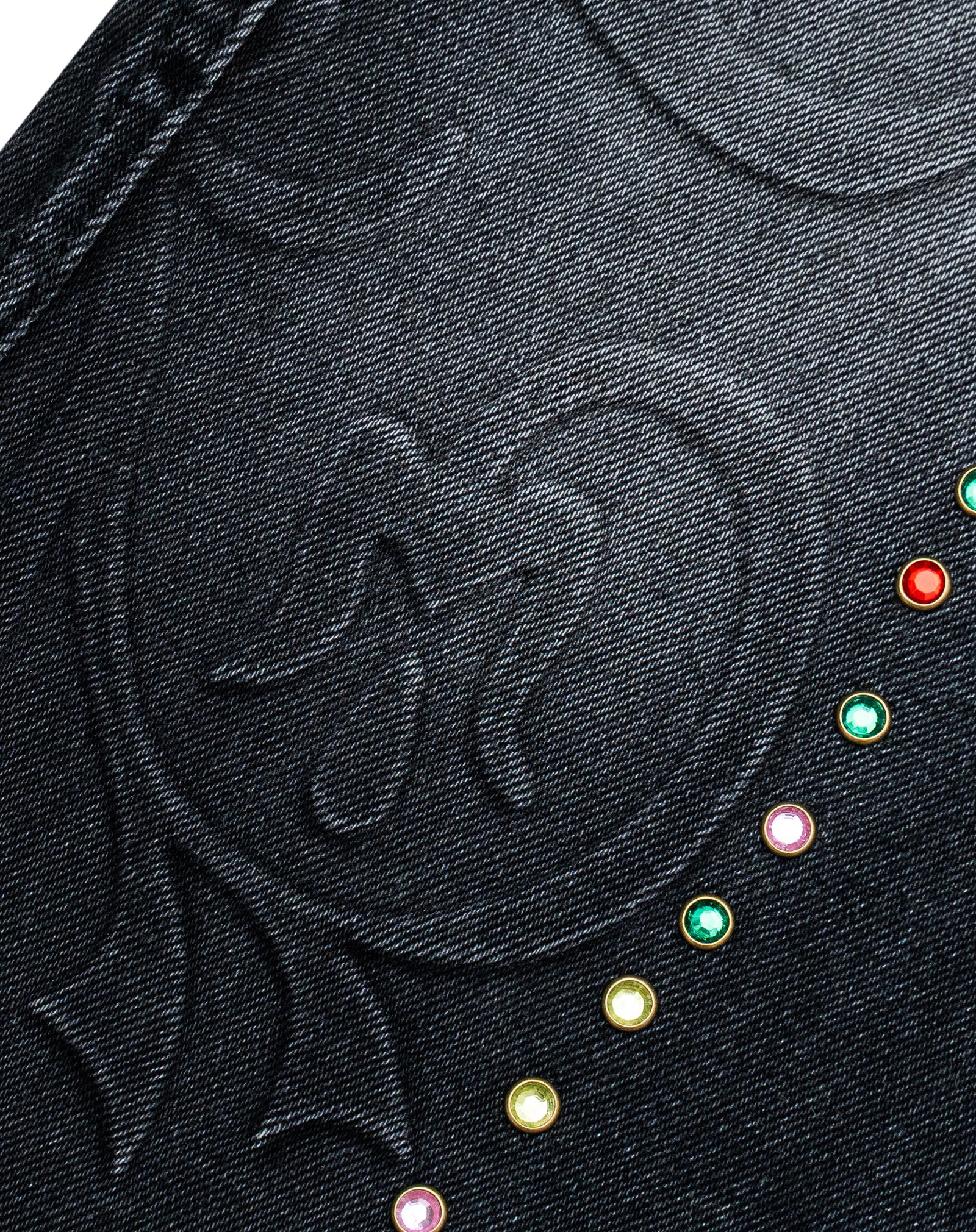 Cathedral Denim Pants - Washed Black