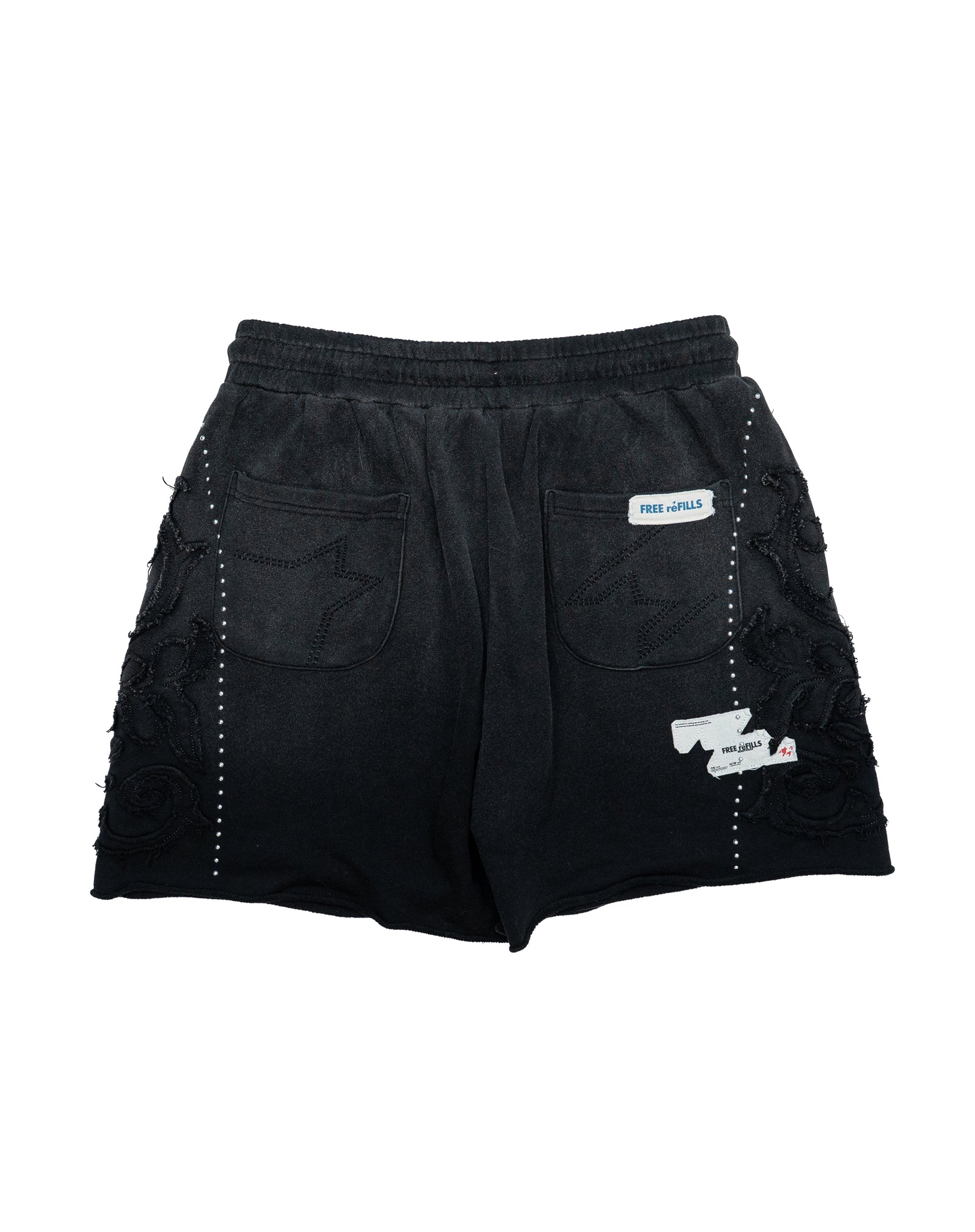 Cathedral Terry Shorts - Washed Black