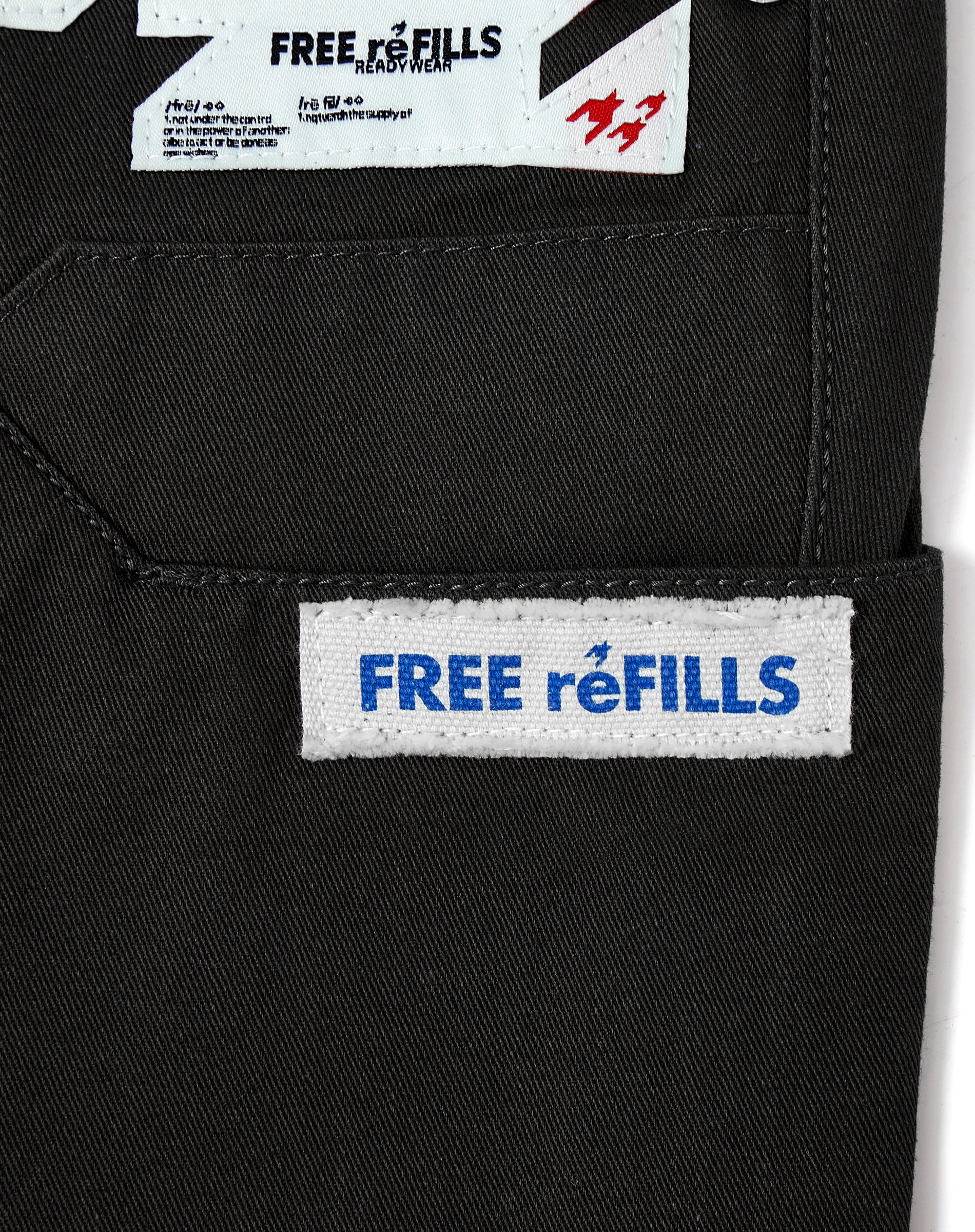 Daily Cargo Pants Straight Fit - Black