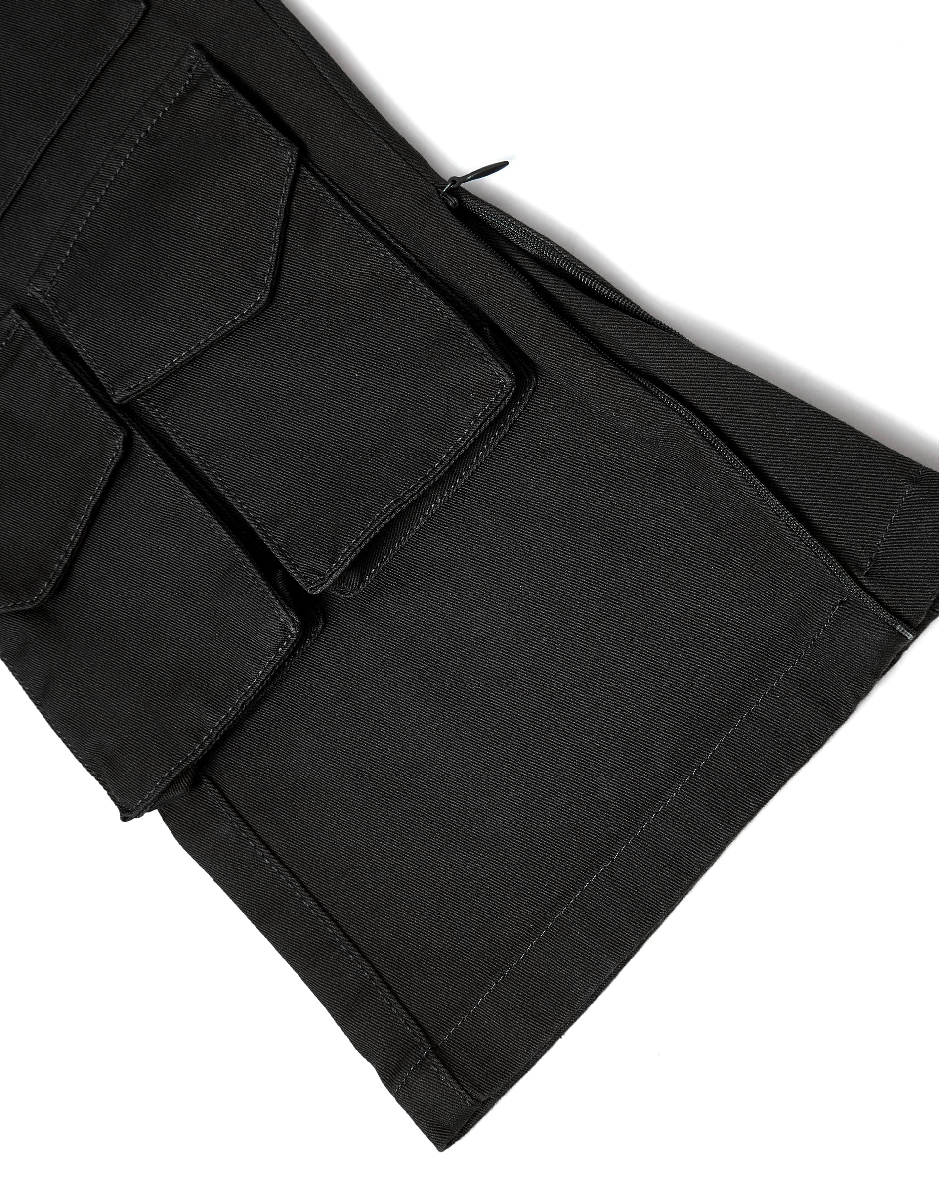 Daily Cargo Pants Straight Fit - Black