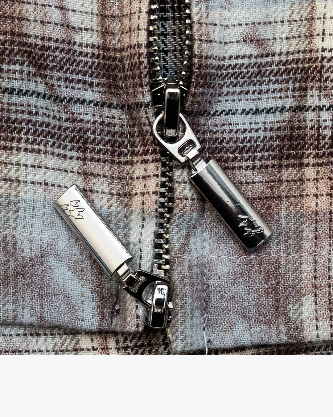 FR Cropped Flannel - Washed Brown
