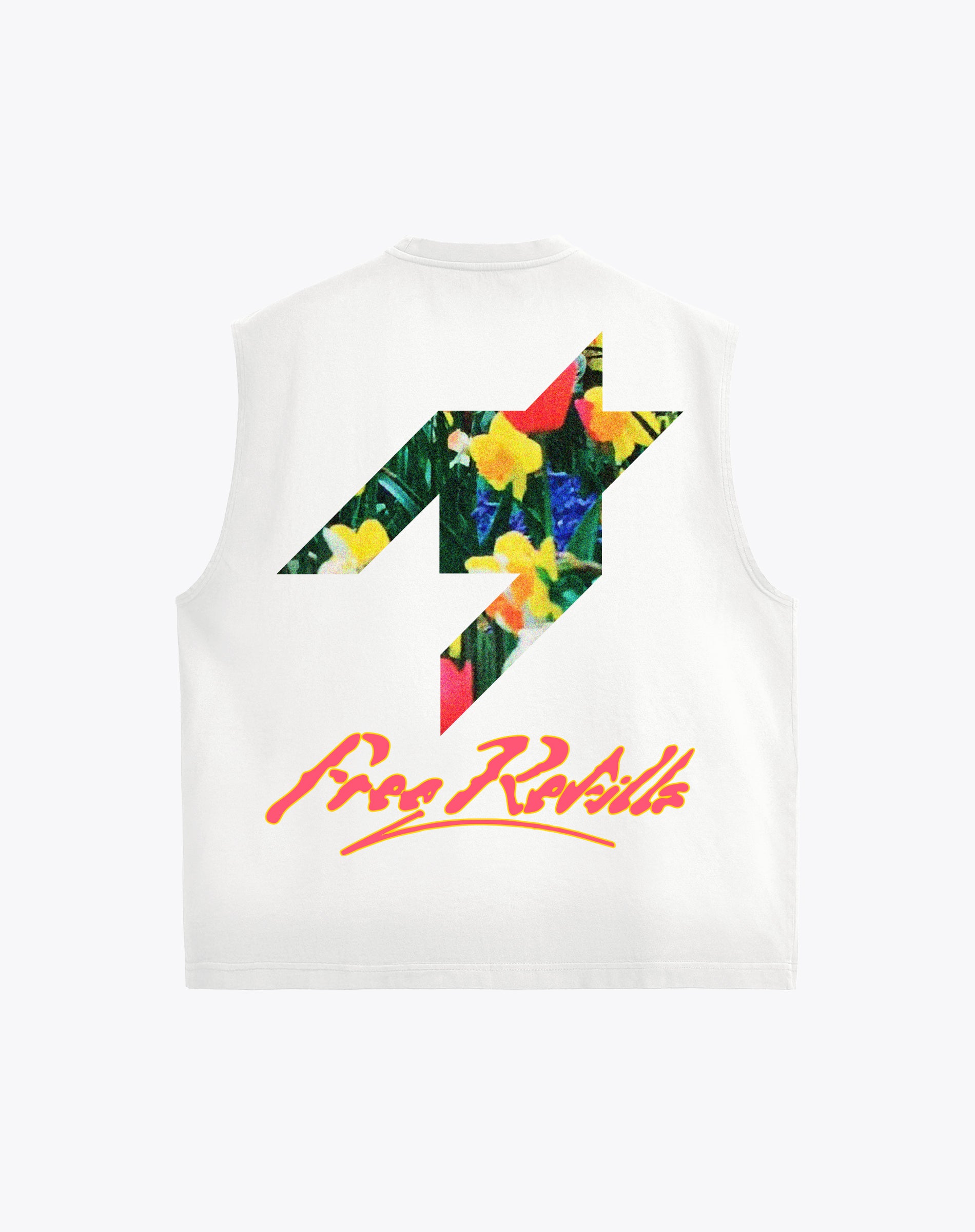 Garden Cutoff Tee - Off White