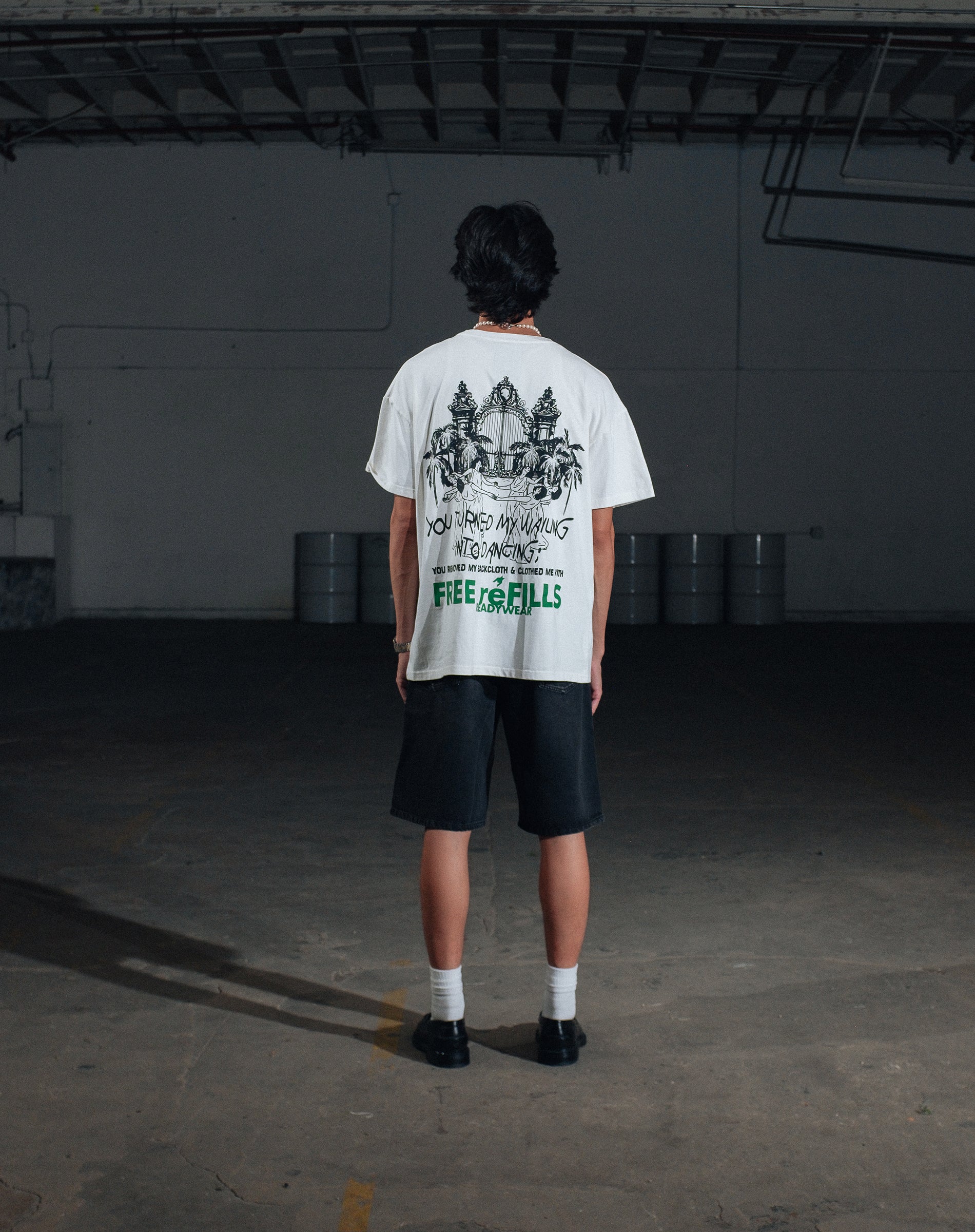 Heavens Gate Tee - Vintage White