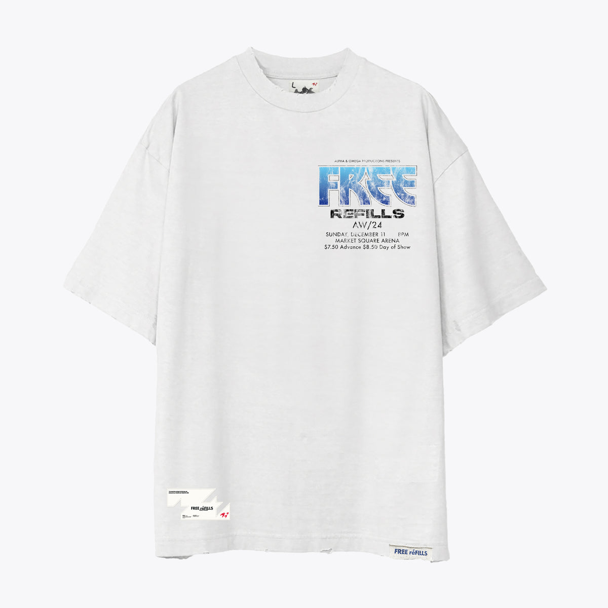 Kiss Tee - Off White