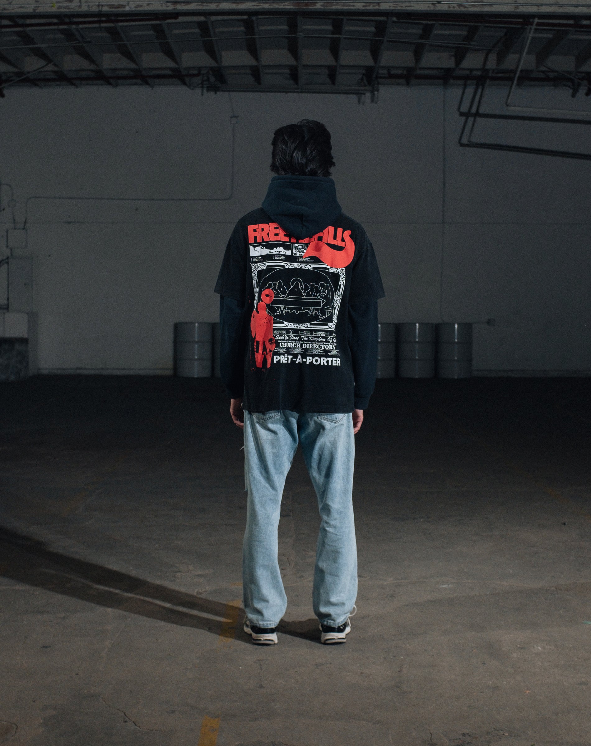 Last Supper Tee - Vintage Black