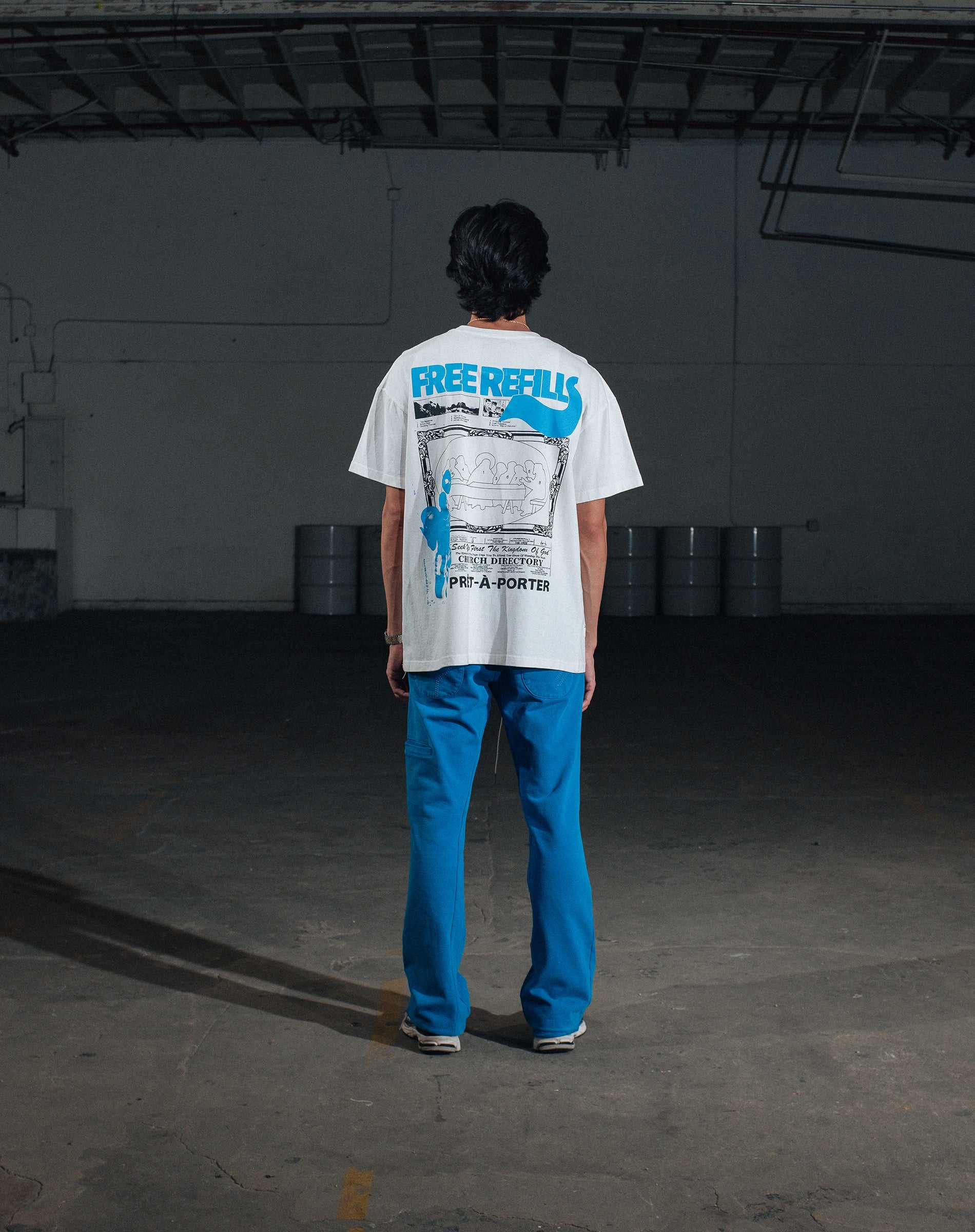 Last Supper Tee - Vintage White