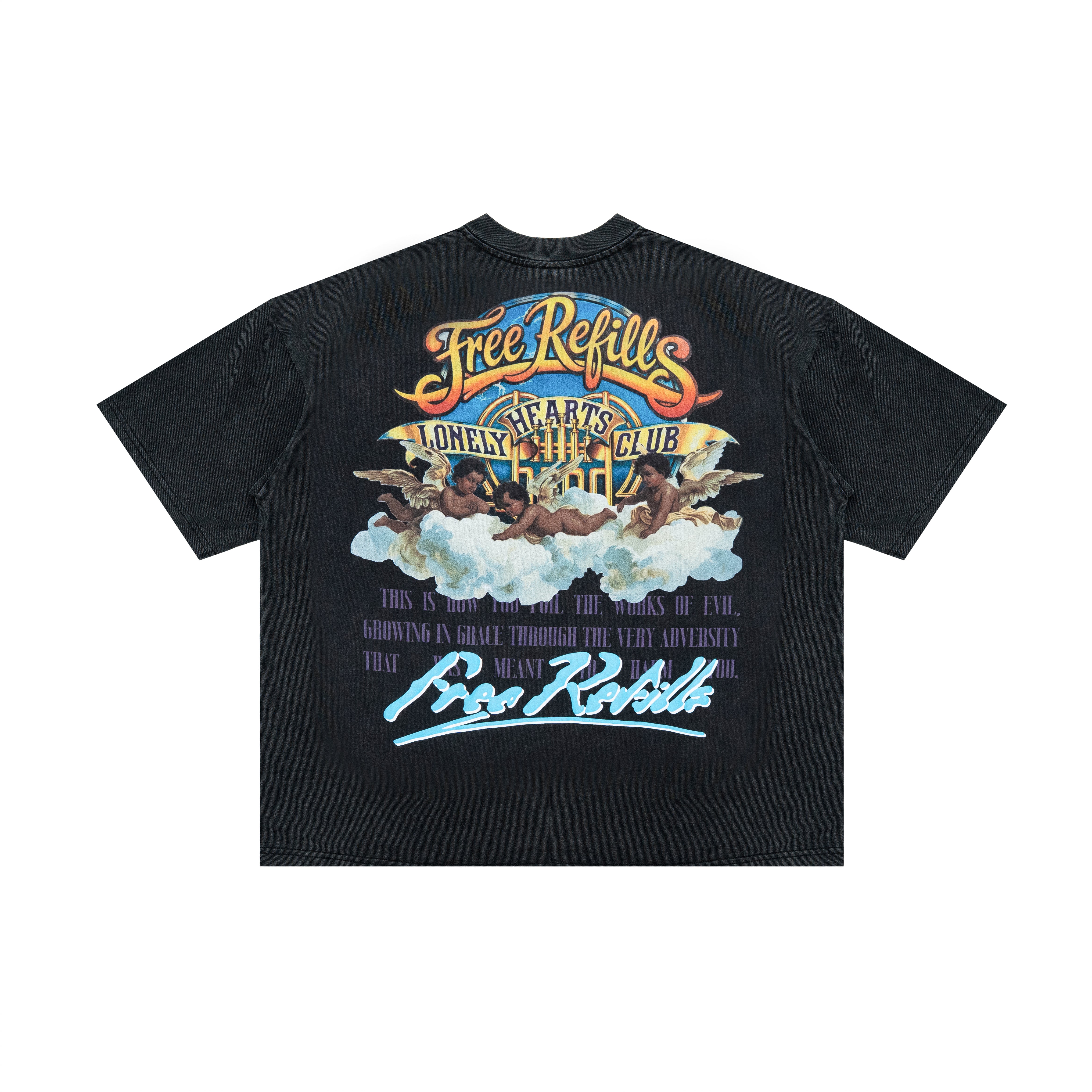 Lonely Hearts Tee - Black