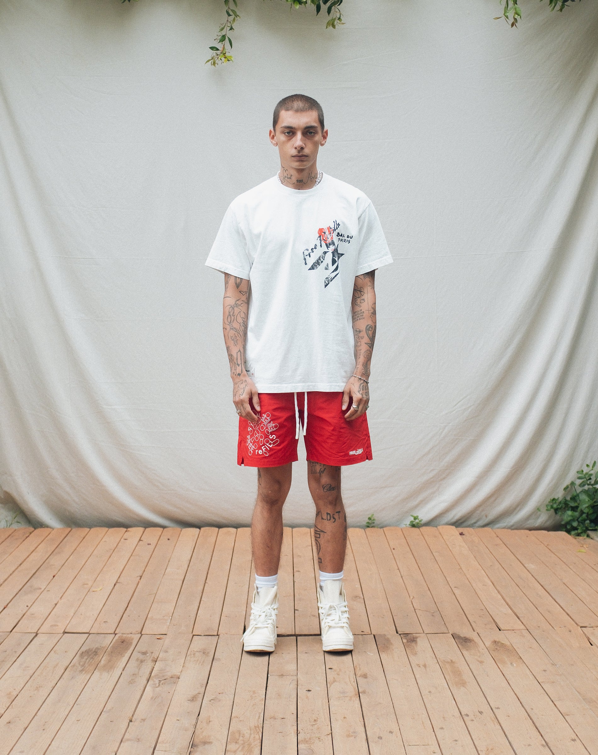 Moulin Rouge Tee - White