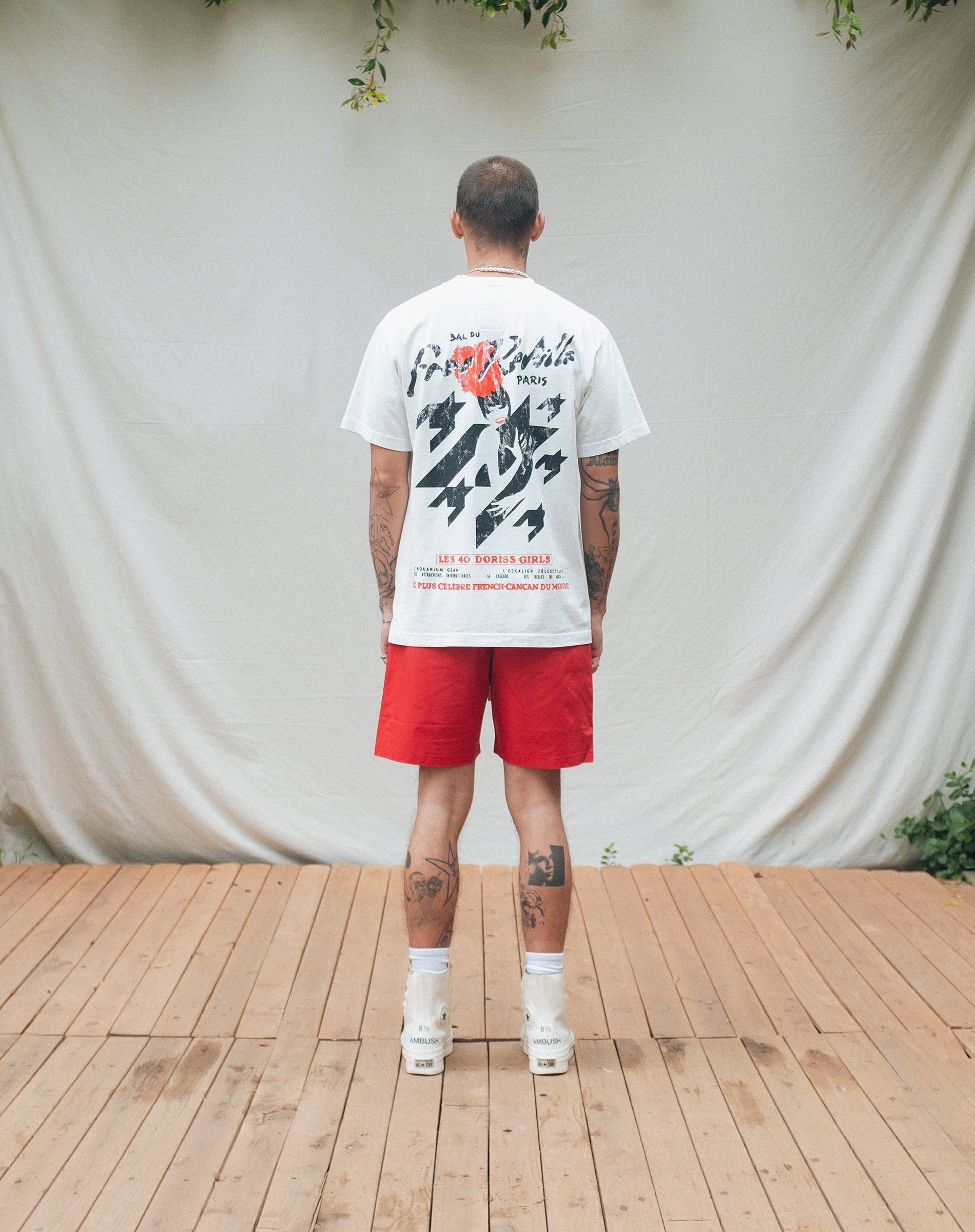 Moulin Rouge Tee - White